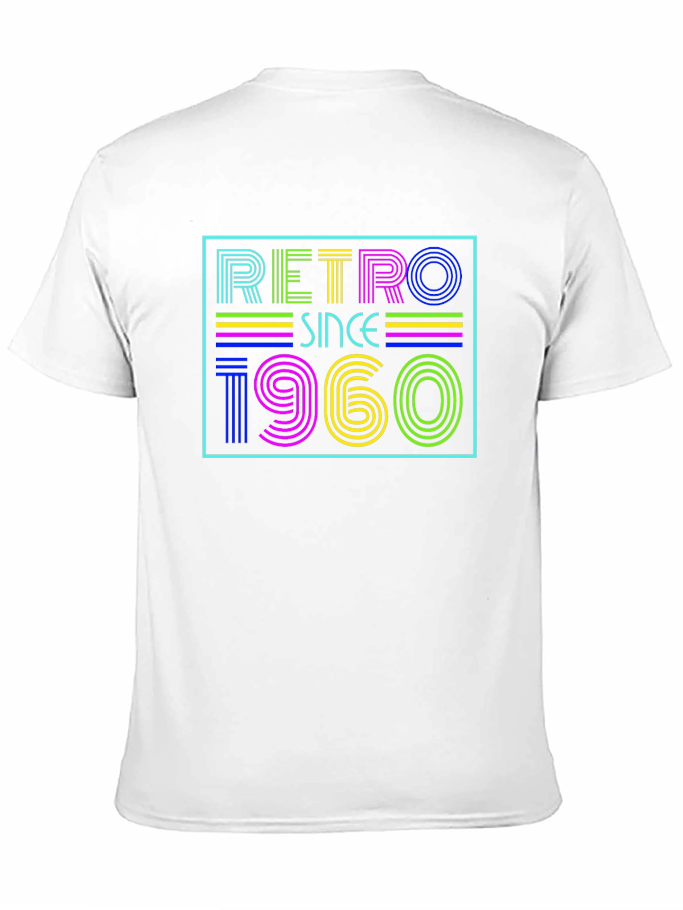 Retro Since 1960 Black T-Shirt