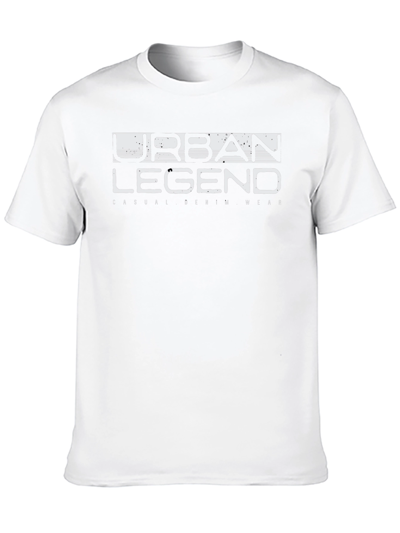 Urban Legend Mens Black Graphic Tee