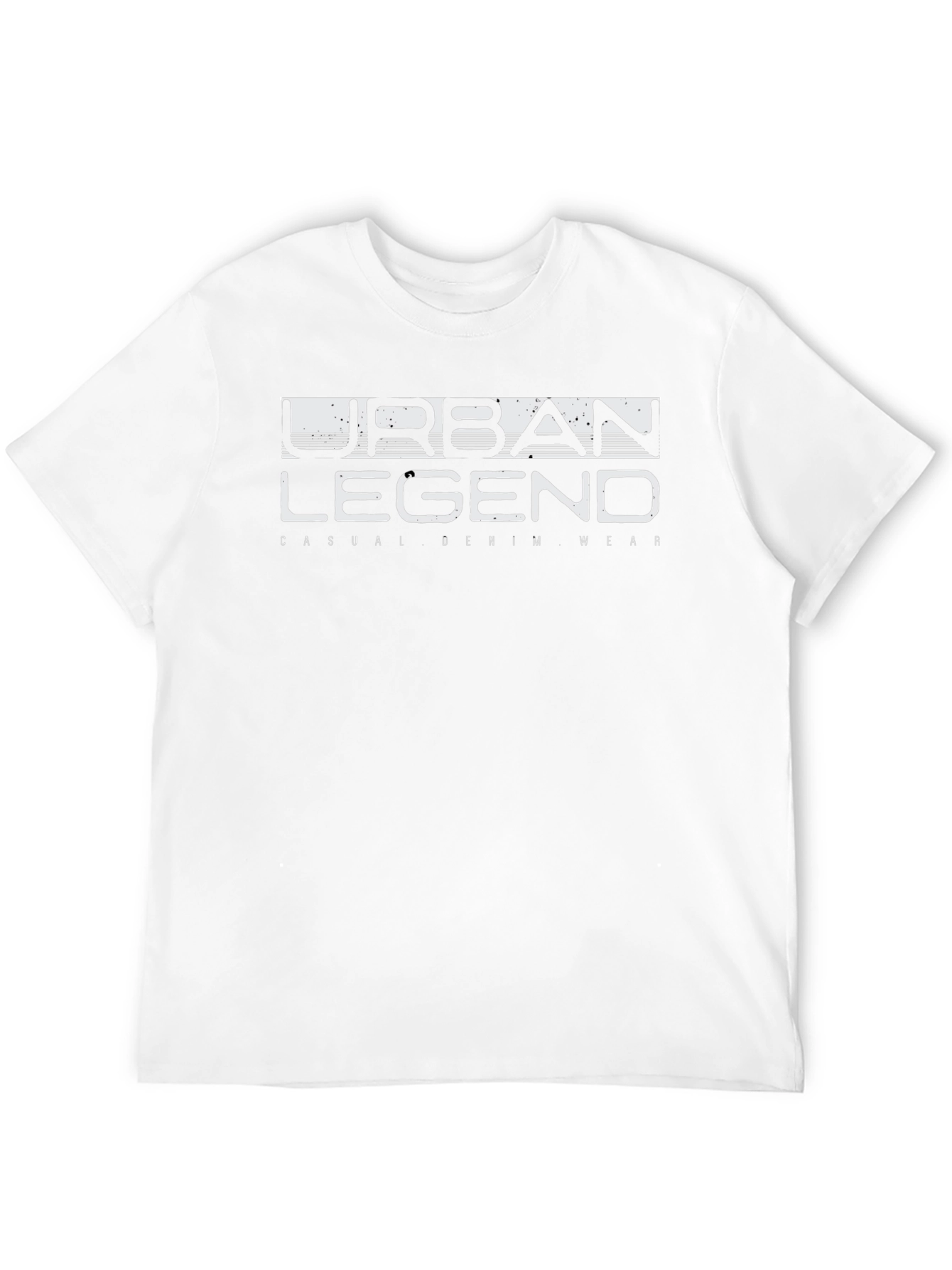 Urban Legend Mens Black Graphic Tee