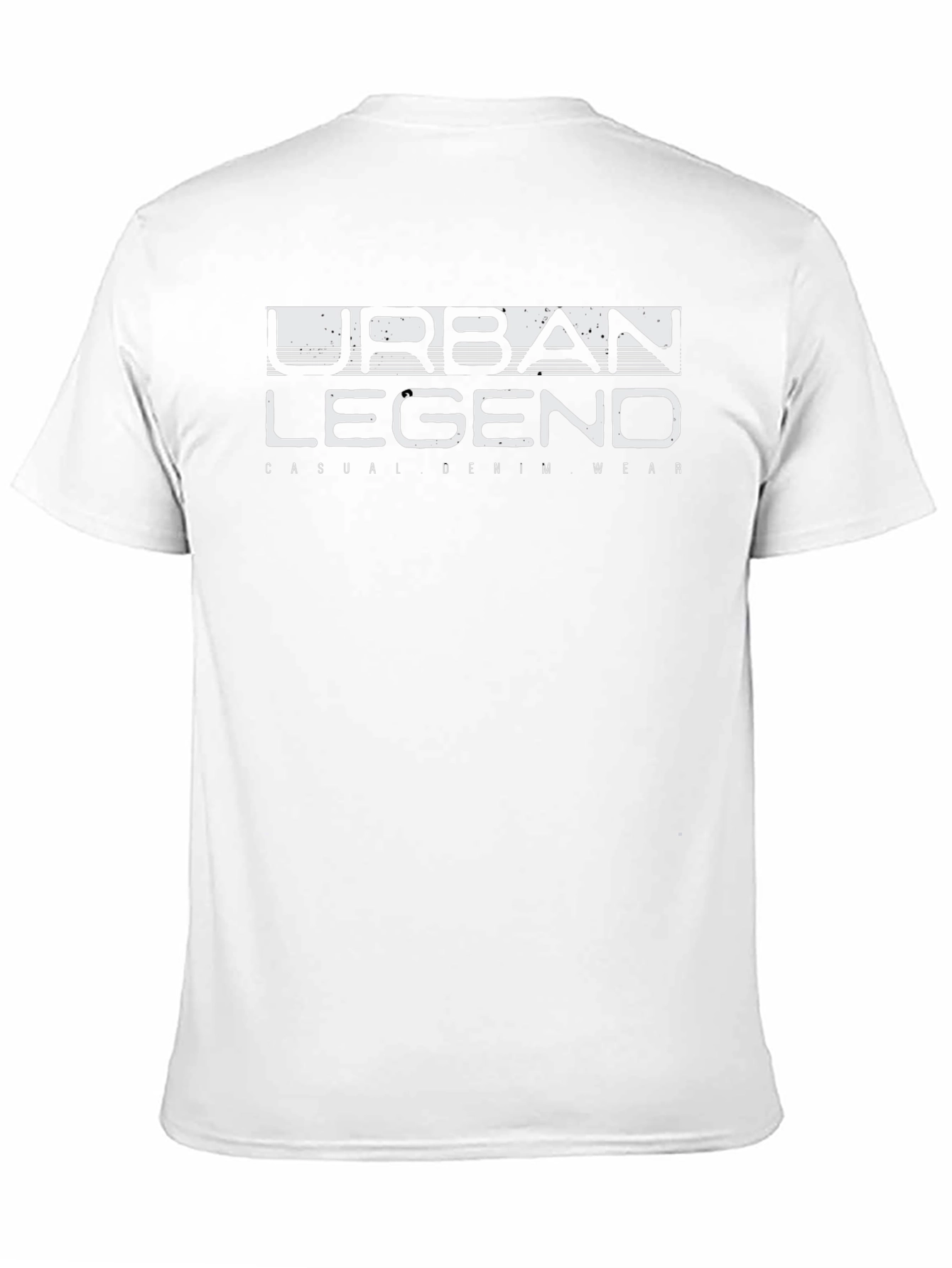 Urban Legend Mens Black Graphic Tee