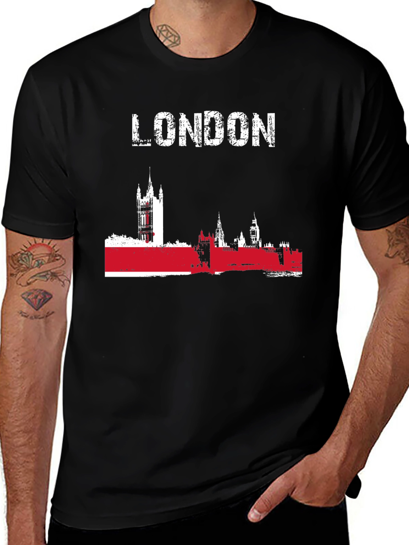 London Skyline Graphic T-Shirt