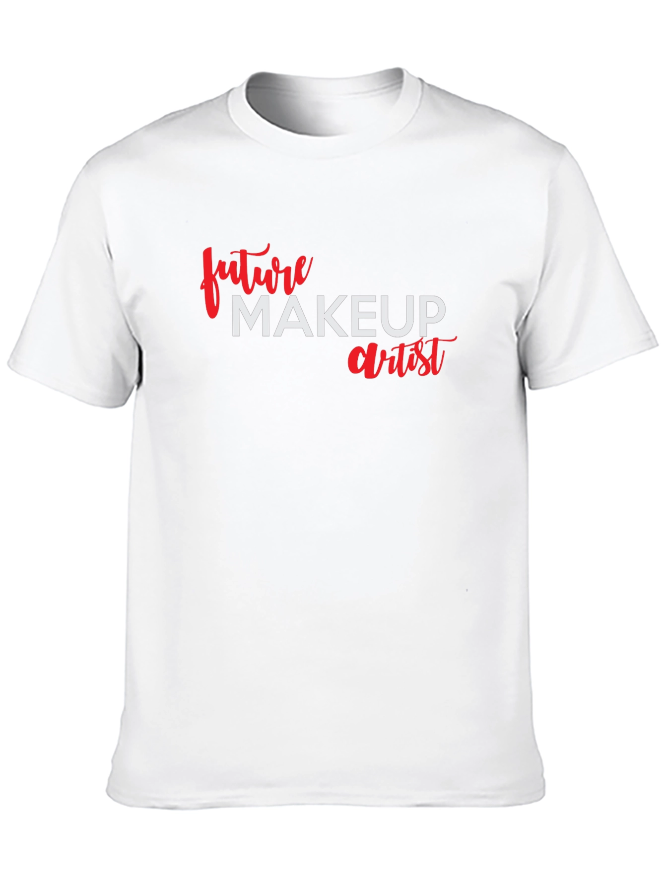 Future Makeup Artist Black Cotton T-Shirt