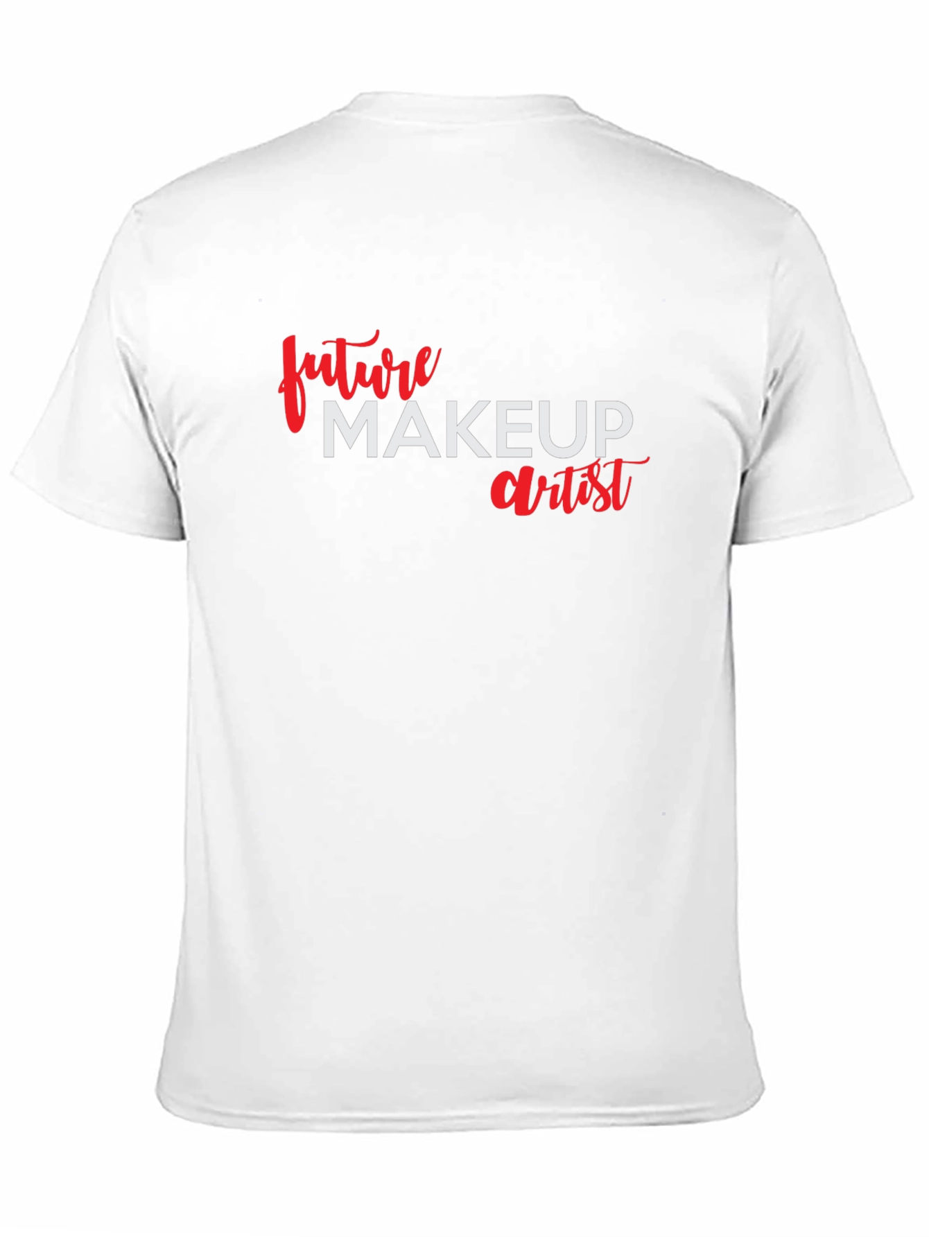 Future Makeup Artist Black Cotton T-Shirt