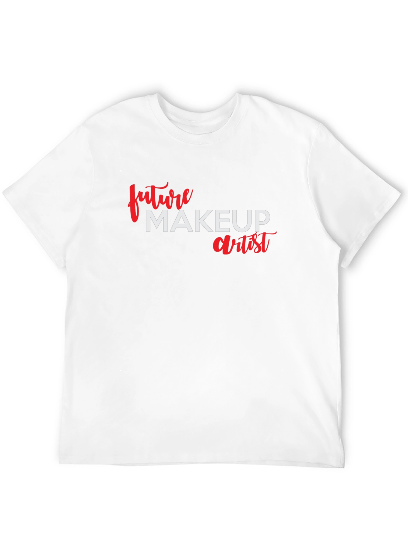 Future Makeup Artist Black Cotton T-Shirt