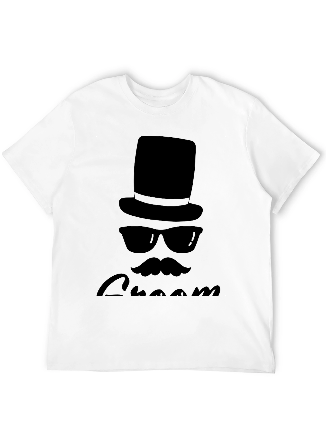 Groom Gentleman Top Hat T-Shirt