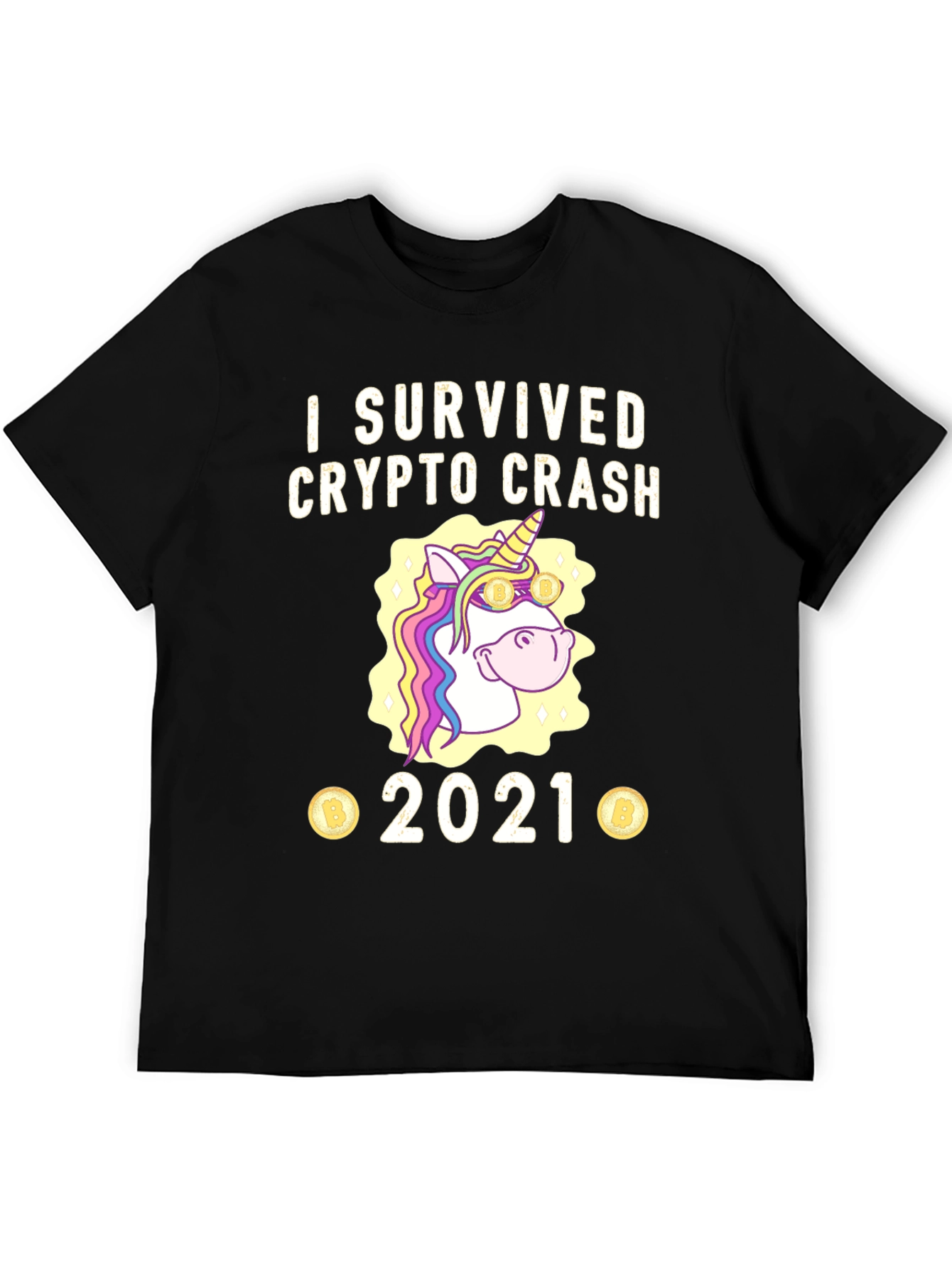 Crypto Crash 2021 Survivor T-Shirt
