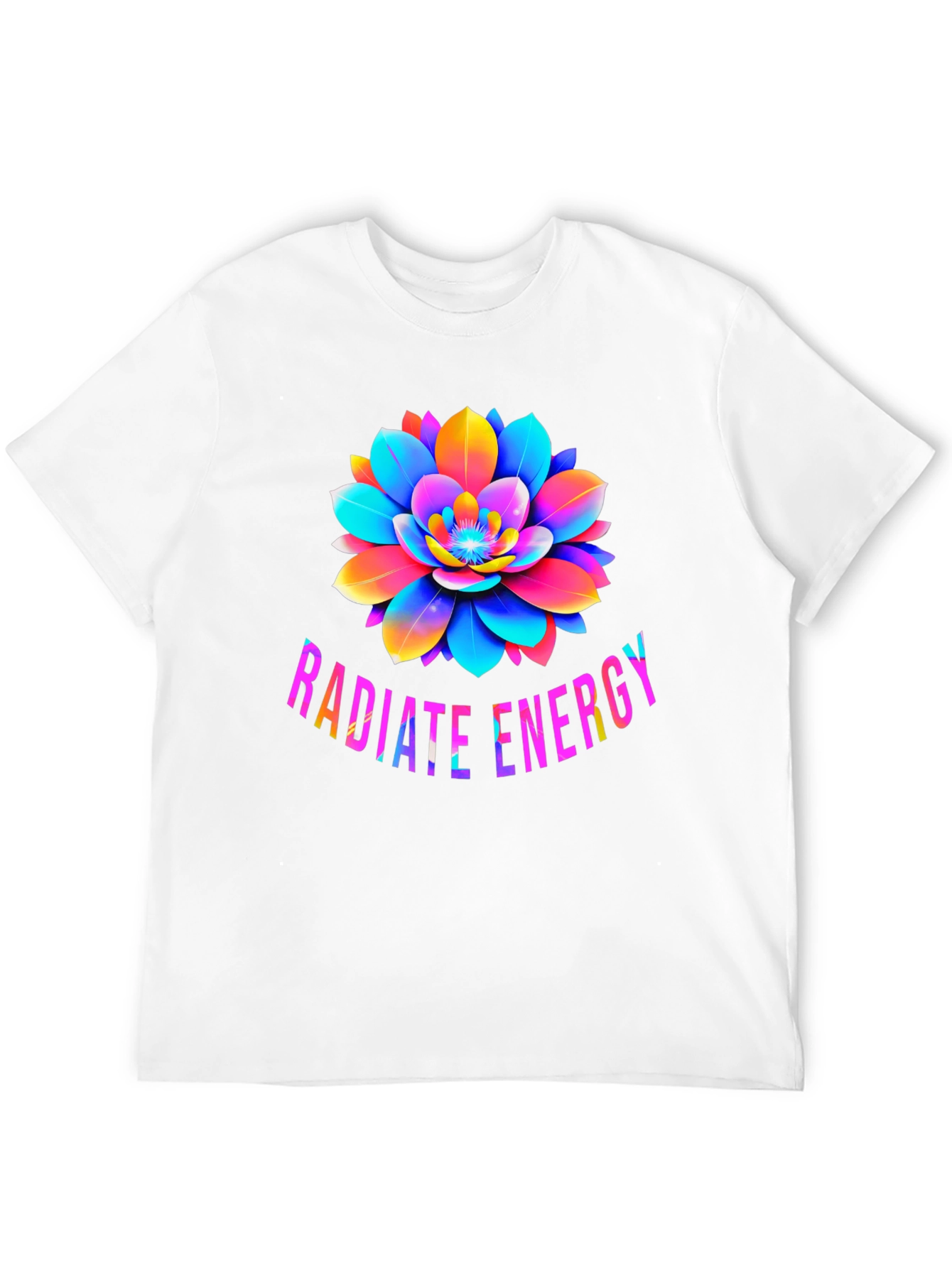 Radiate Energy Lotus Graphic T-Shirt