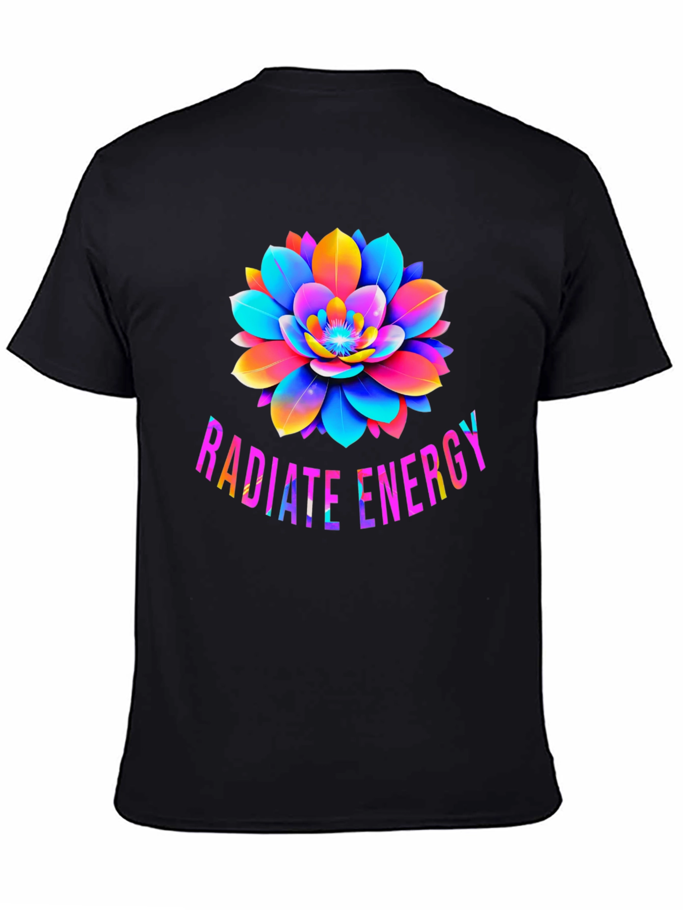 Radiate Energy Lotus Graphic T-Shirt