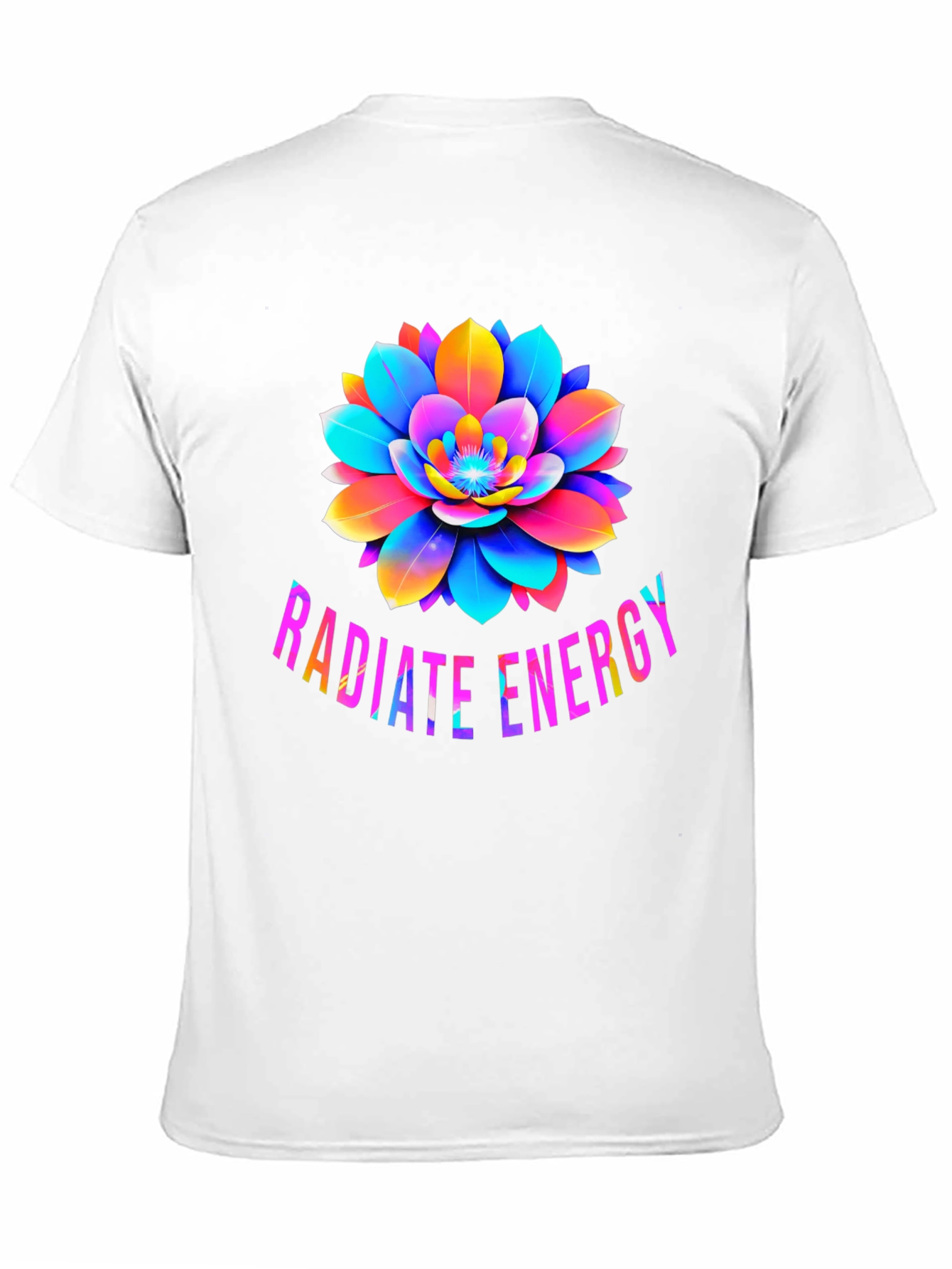 Radiate Energy Lotus Graphic T-Shirt