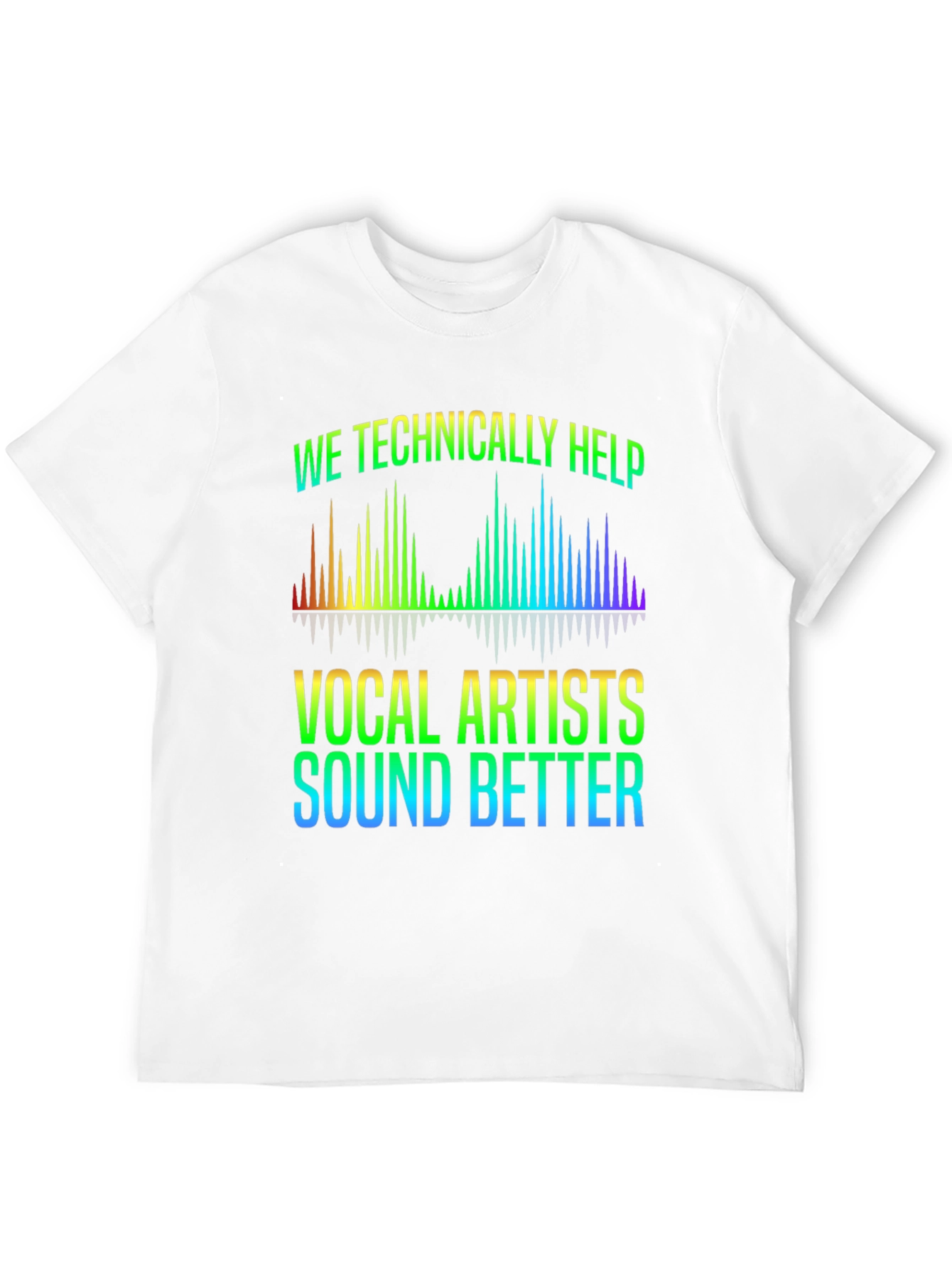 Vocal Artist Rainbow Spectrum T-Shirt