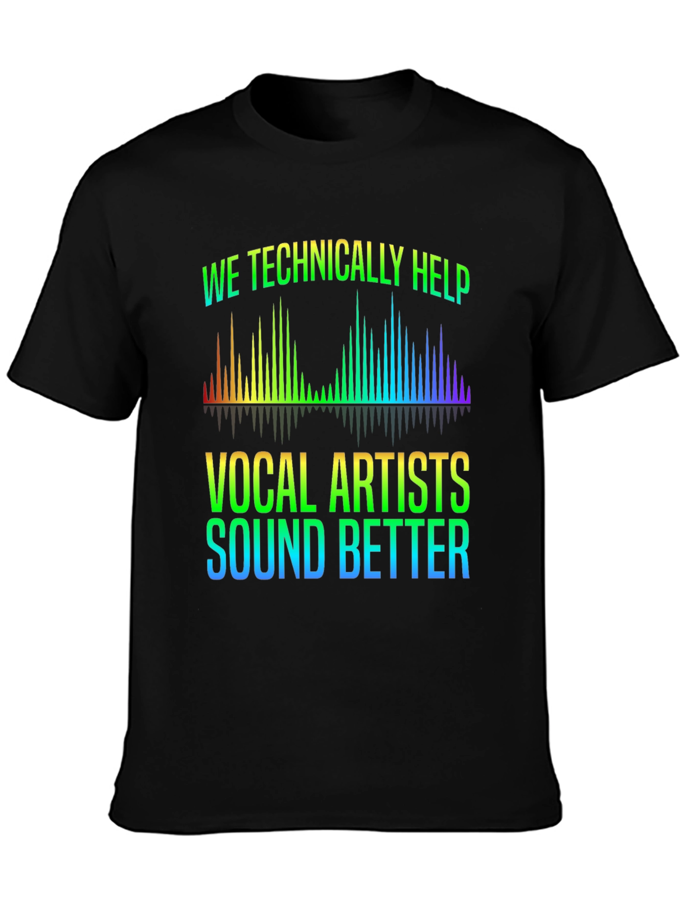 Vocal Artist Rainbow Spectrum T-Shirt