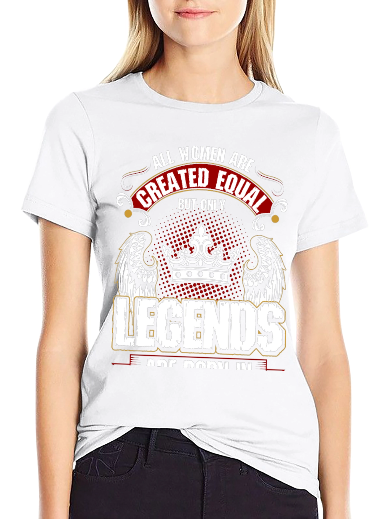 All Women Legends Black T-Shirt
