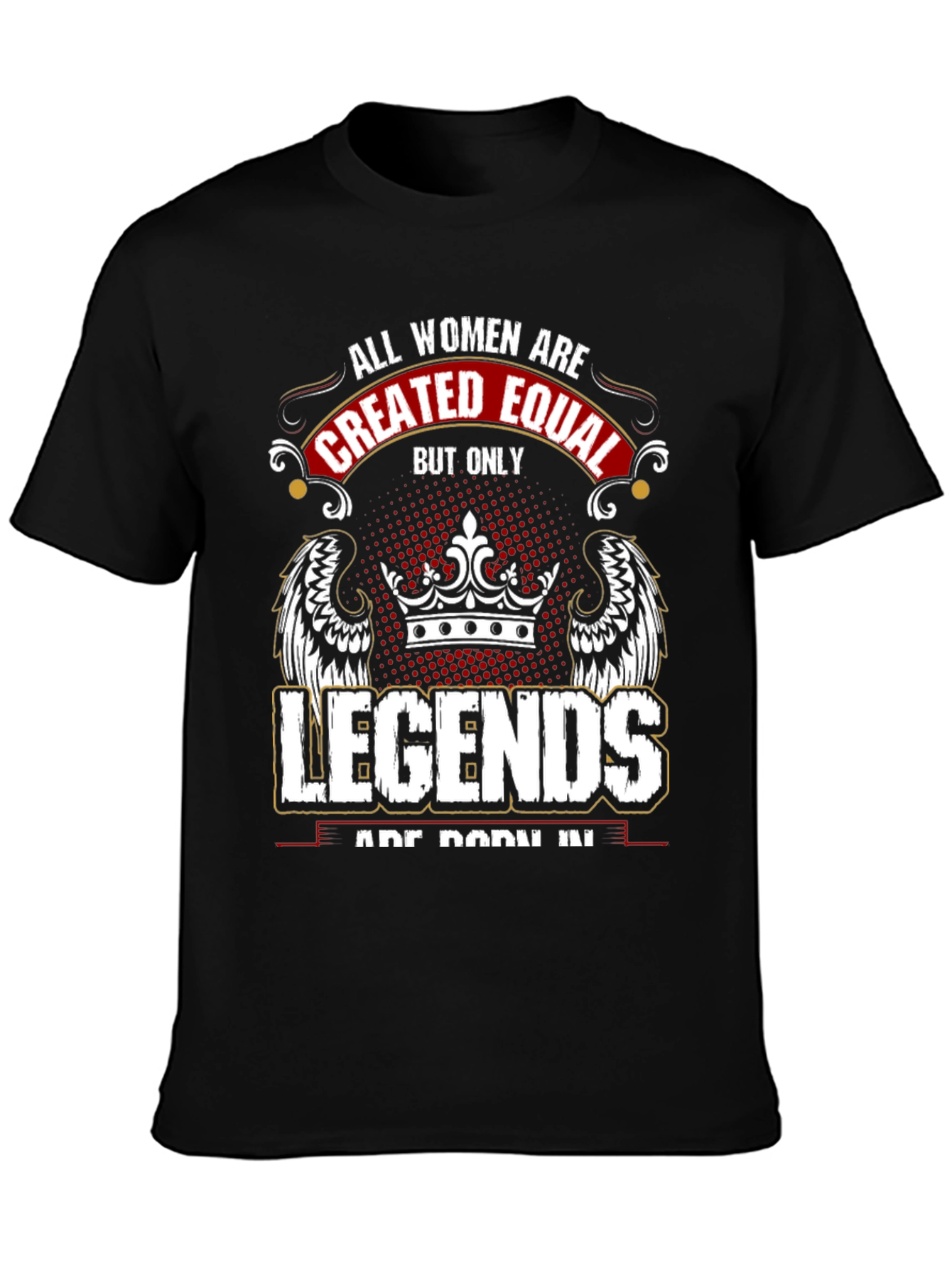 All Women Legends Black T-Shirt