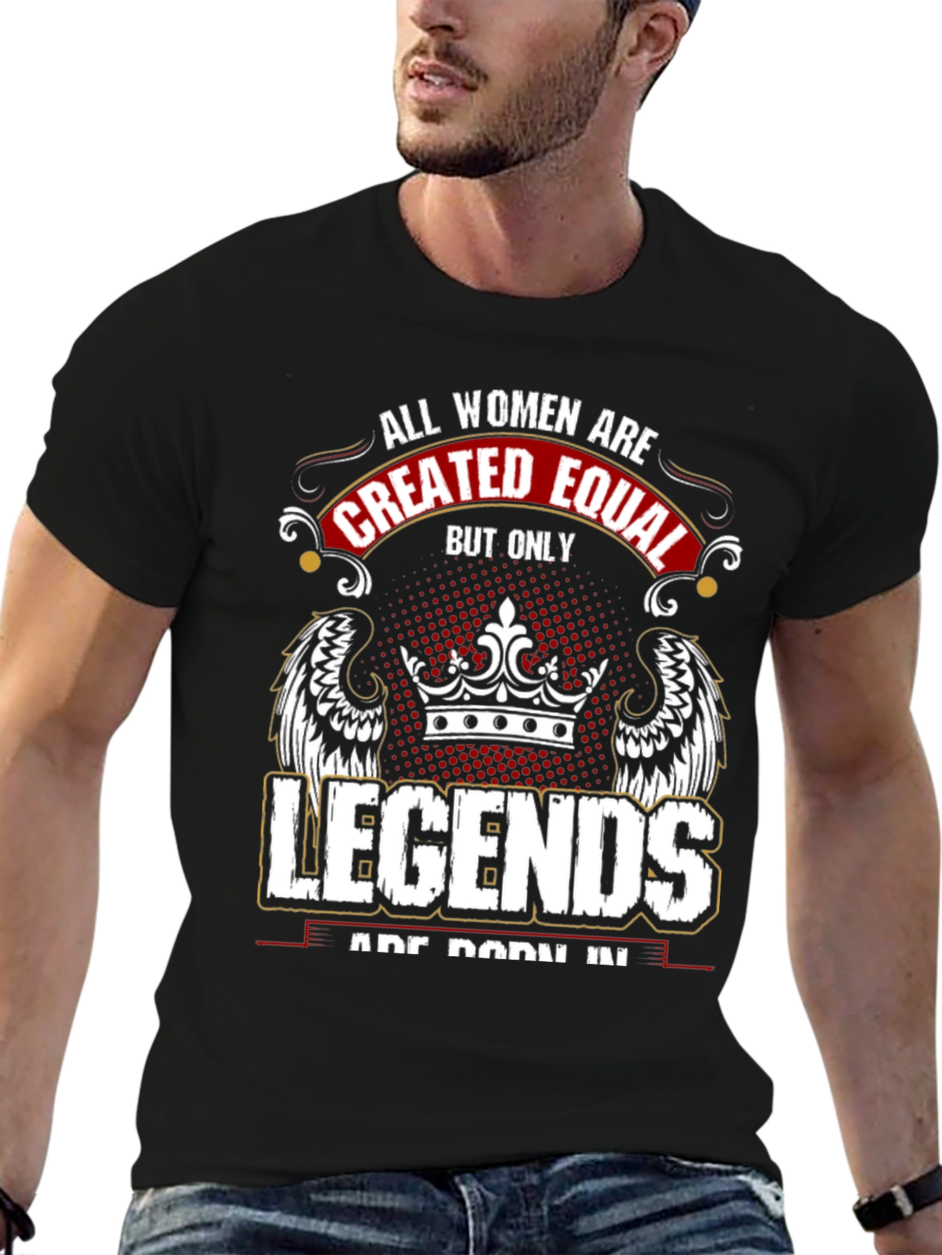 All Women Legends Black T-Shirt