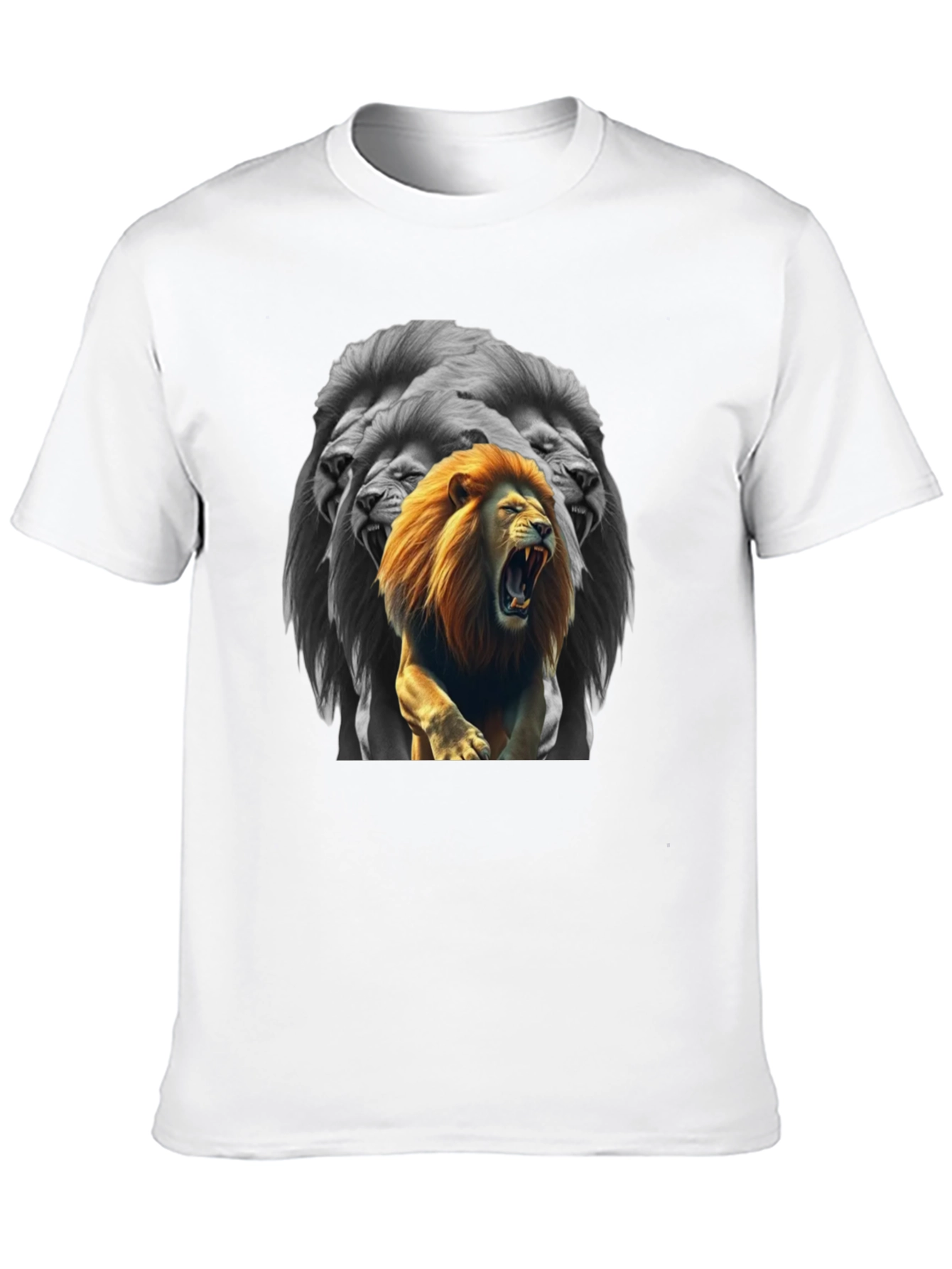 Lion King Graphic T-Shirt - Bold Black Tee