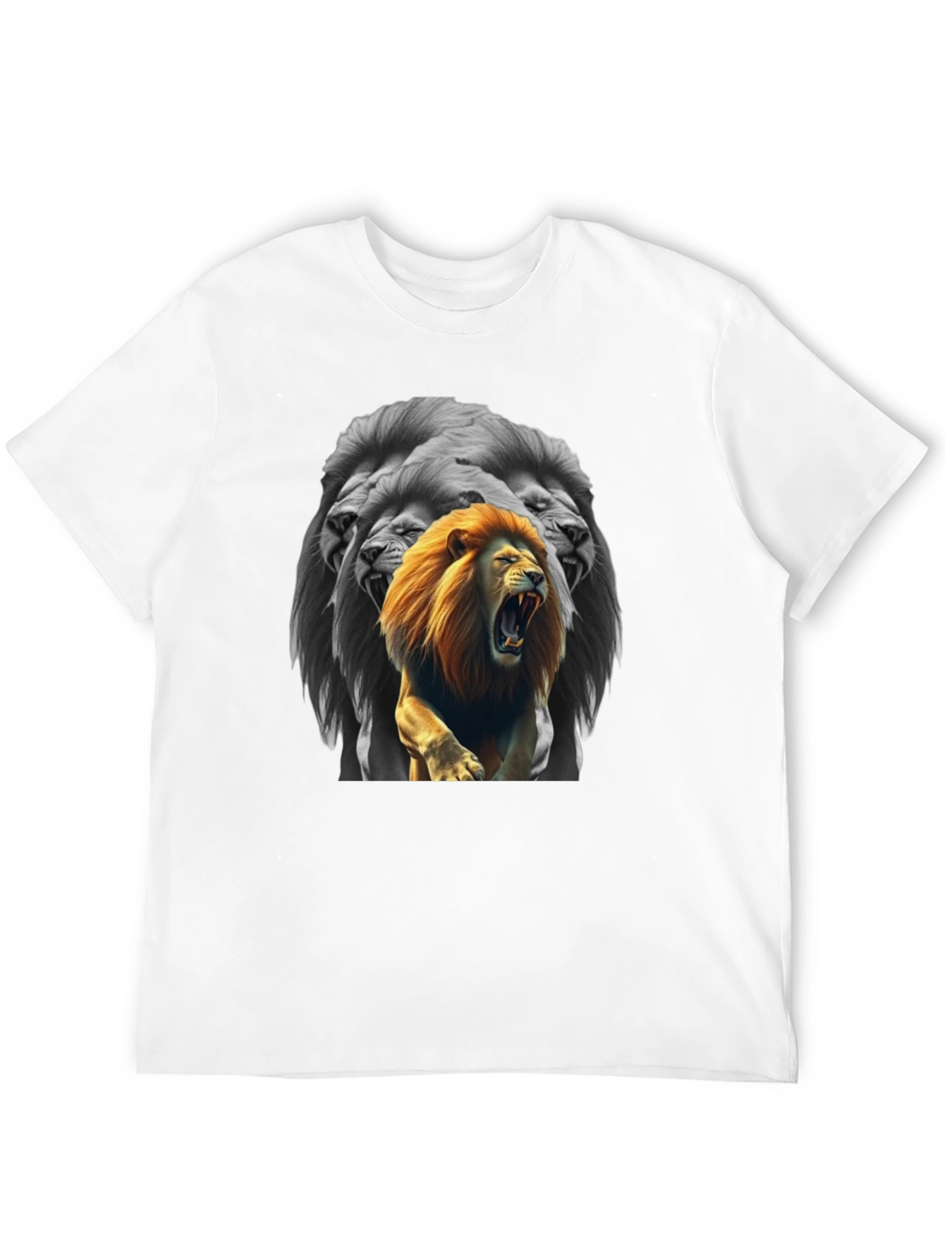 Lion King Graphic T-Shirt - Bold Black Tee