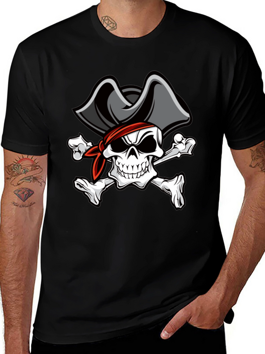 Pirate Skull T-Shirt - Classic Design