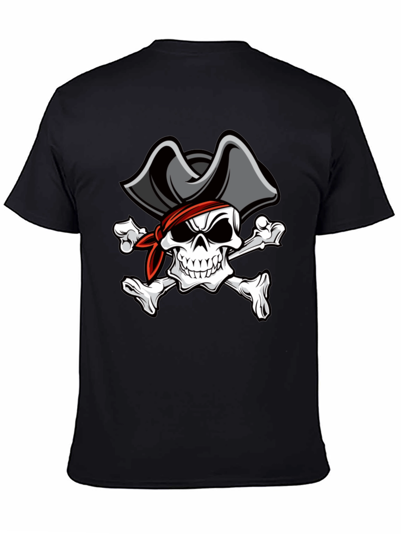 Pirate Skull T-Shirt - Classic Design