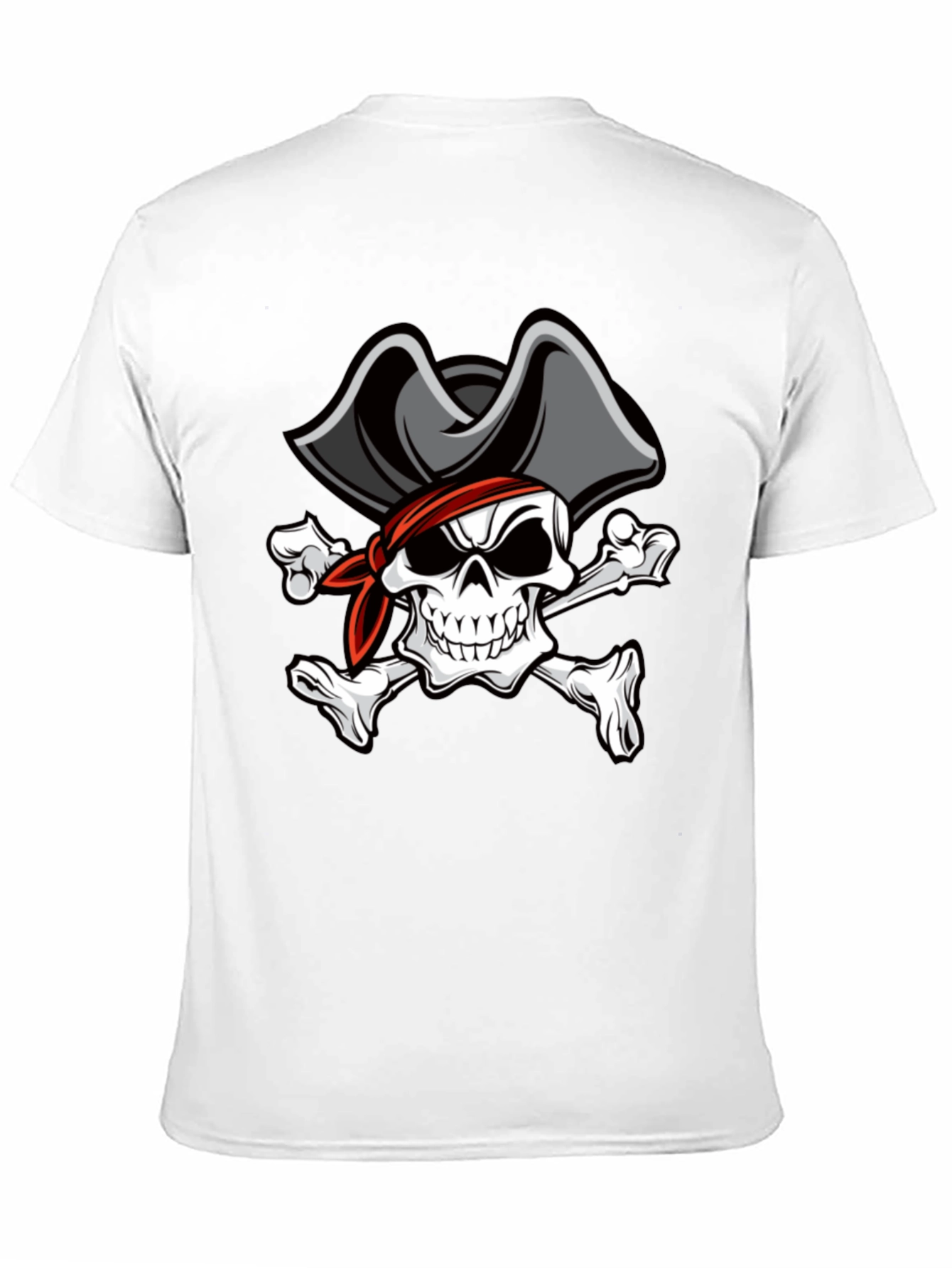 Pirate Skull T-Shirt - Classic Design
