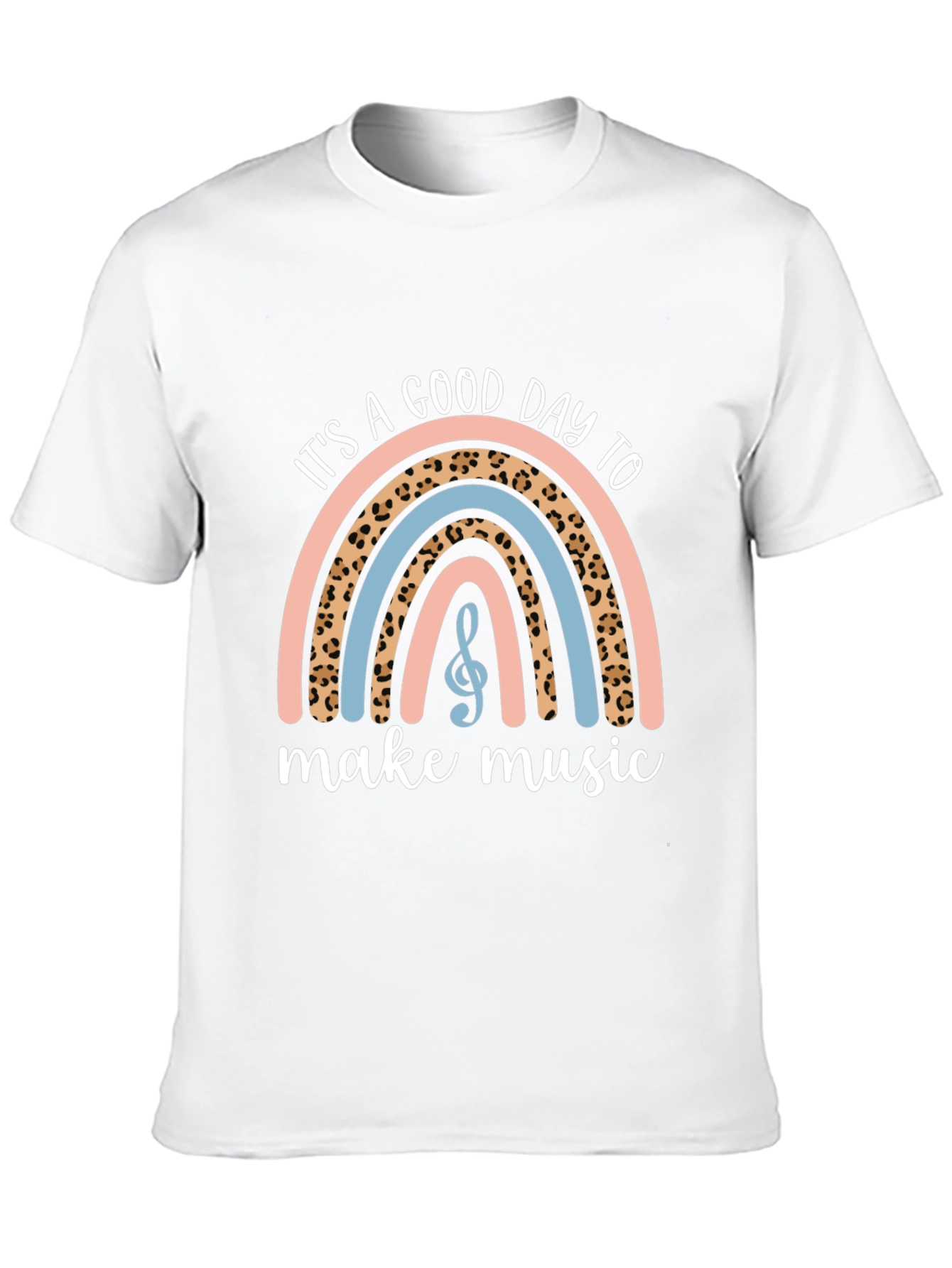 Its a Good Day to Make Music Rainbow T-Shirt