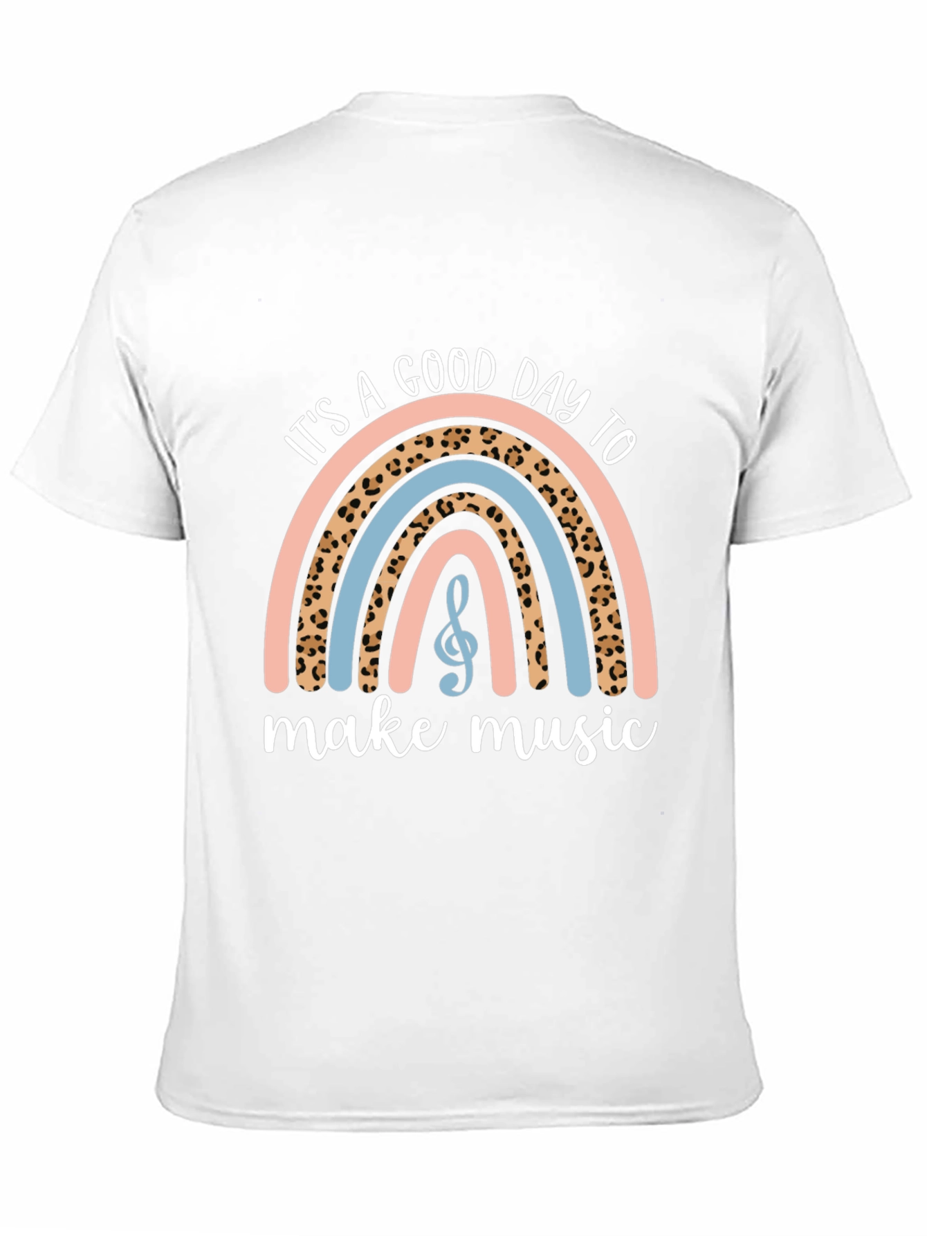 Its a Good Day to Make Music Rainbow T-Shirt