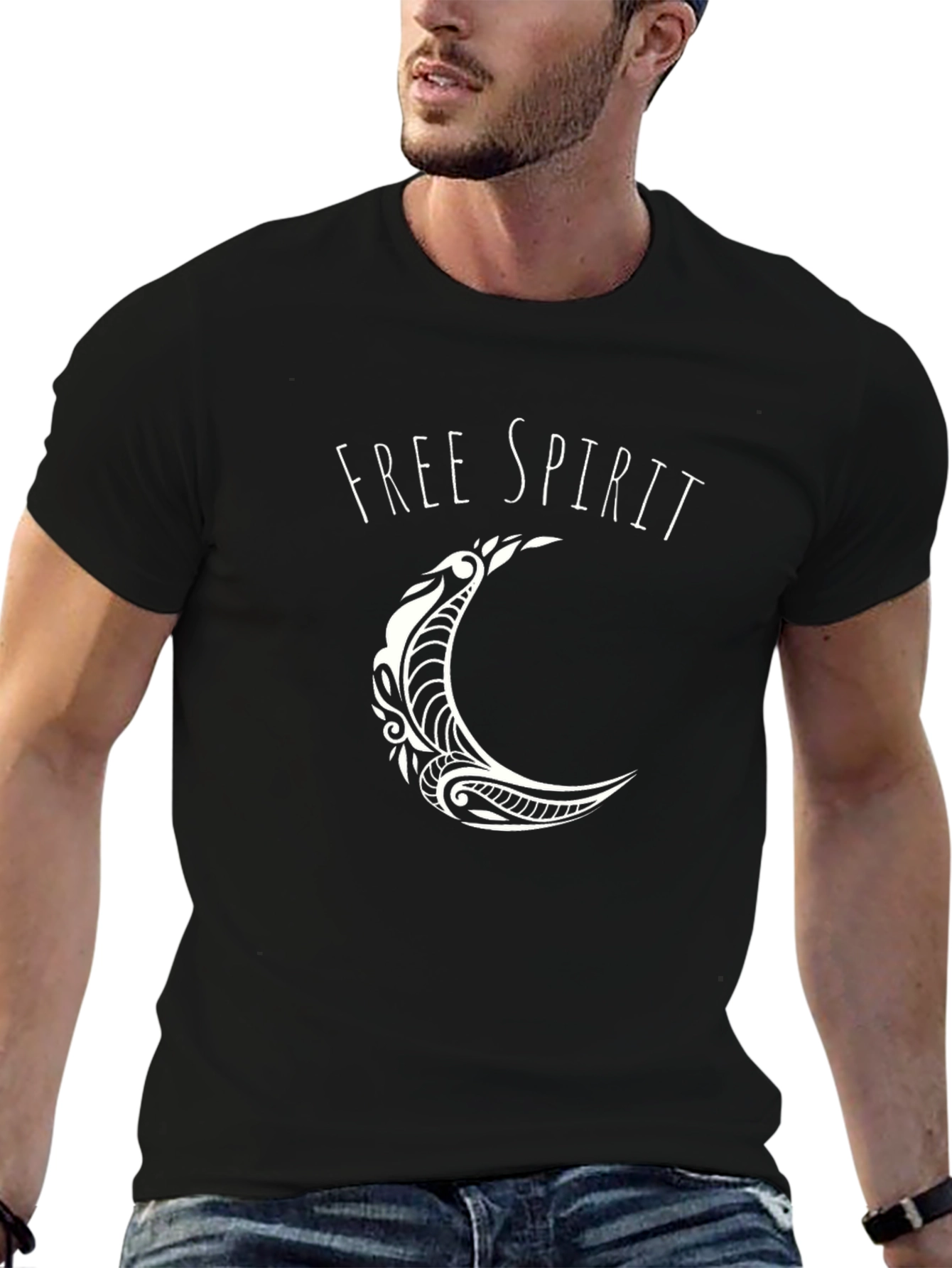 Free Spirit Graphic Tee - Black