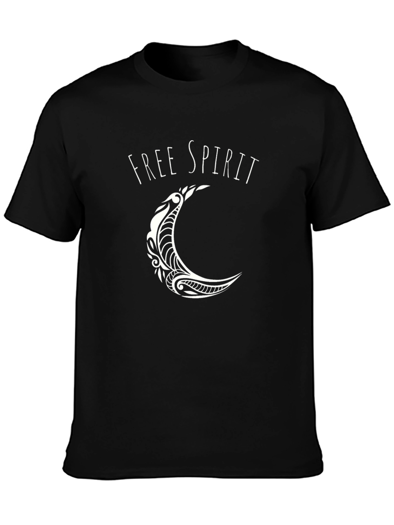 Free Spirit Graphic Tee - Black