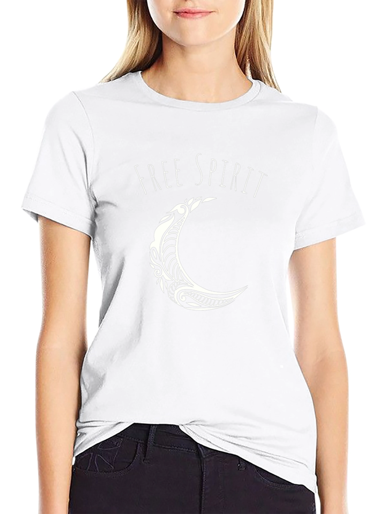 Free Spirit Graphic Tee - Black