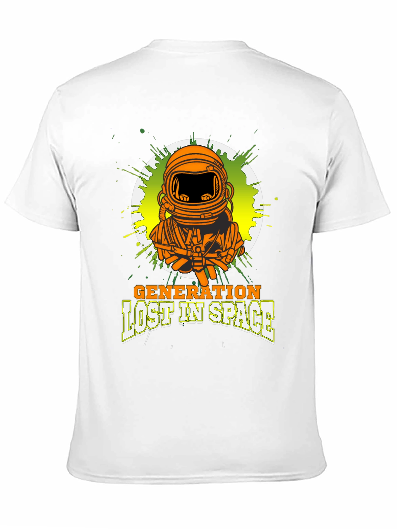 Generation Lost In Space Black T-Shirt