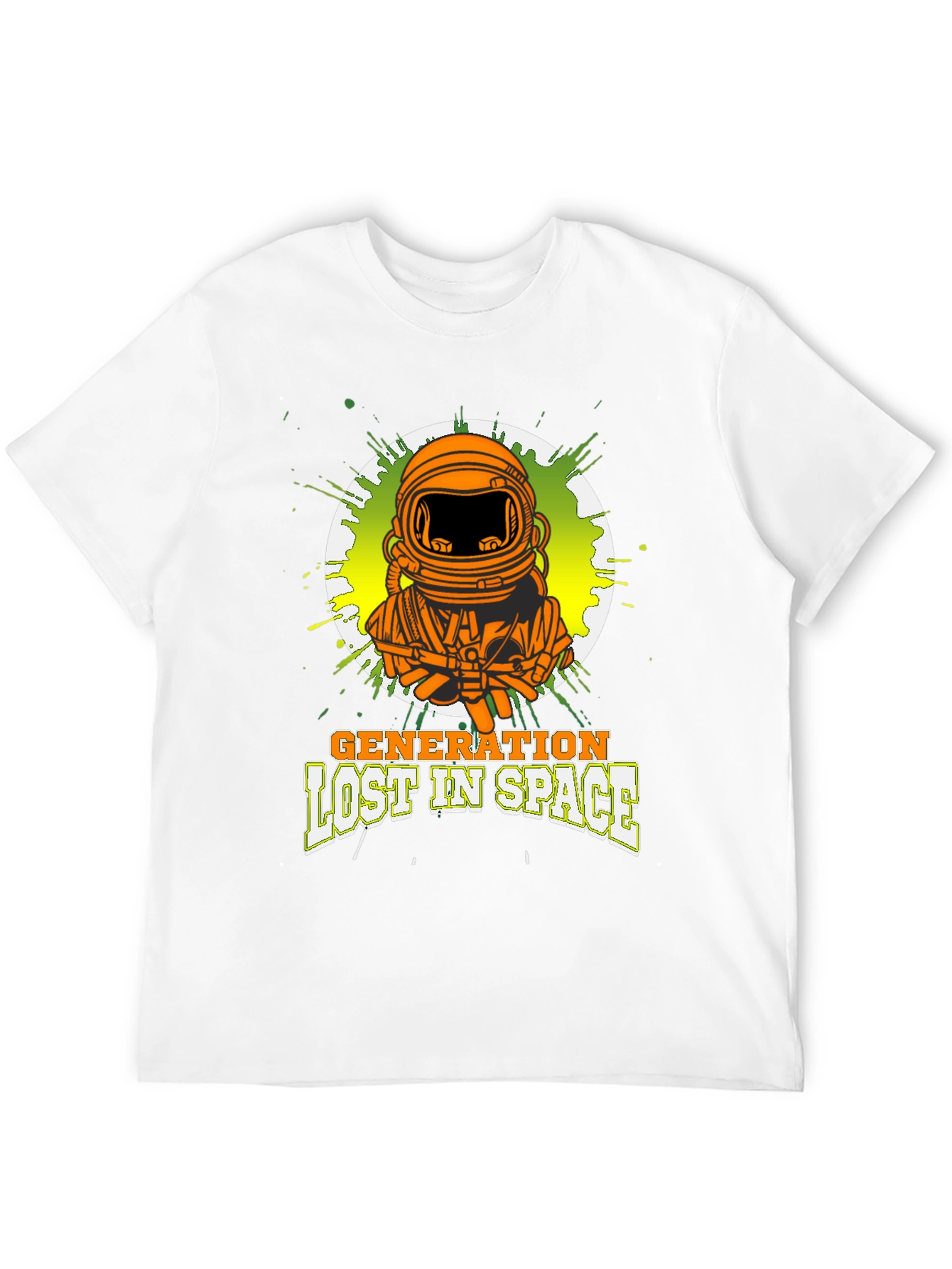 Generation Lost In Space Black T-Shirt