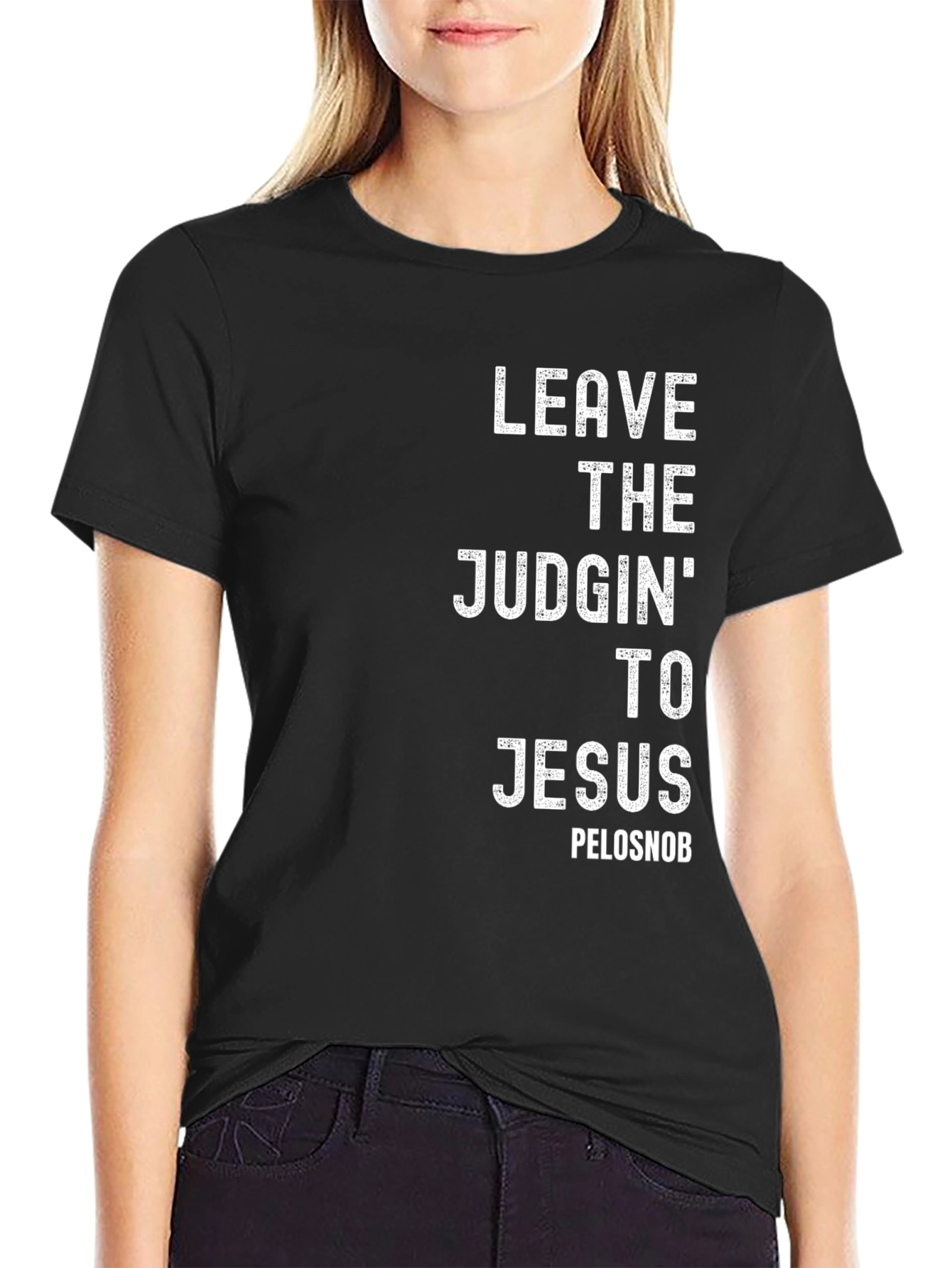 Leave the Judging to Jesus Graphic Tee
