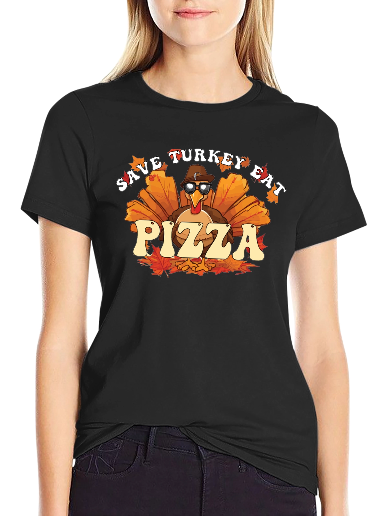 Save Turkey Eat Pizza T-Shirt