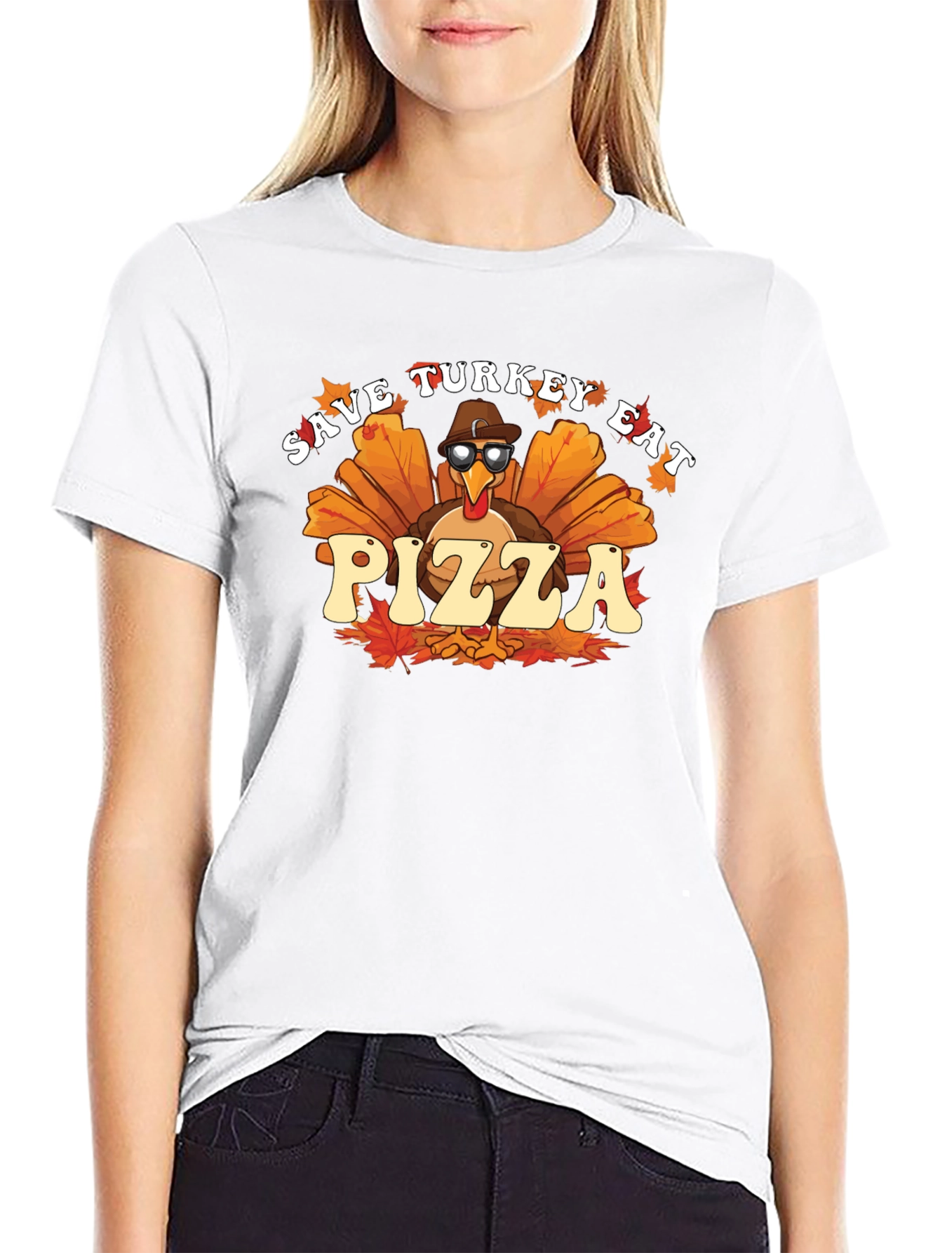 Save Turkey Eat Pizza T-Shirt