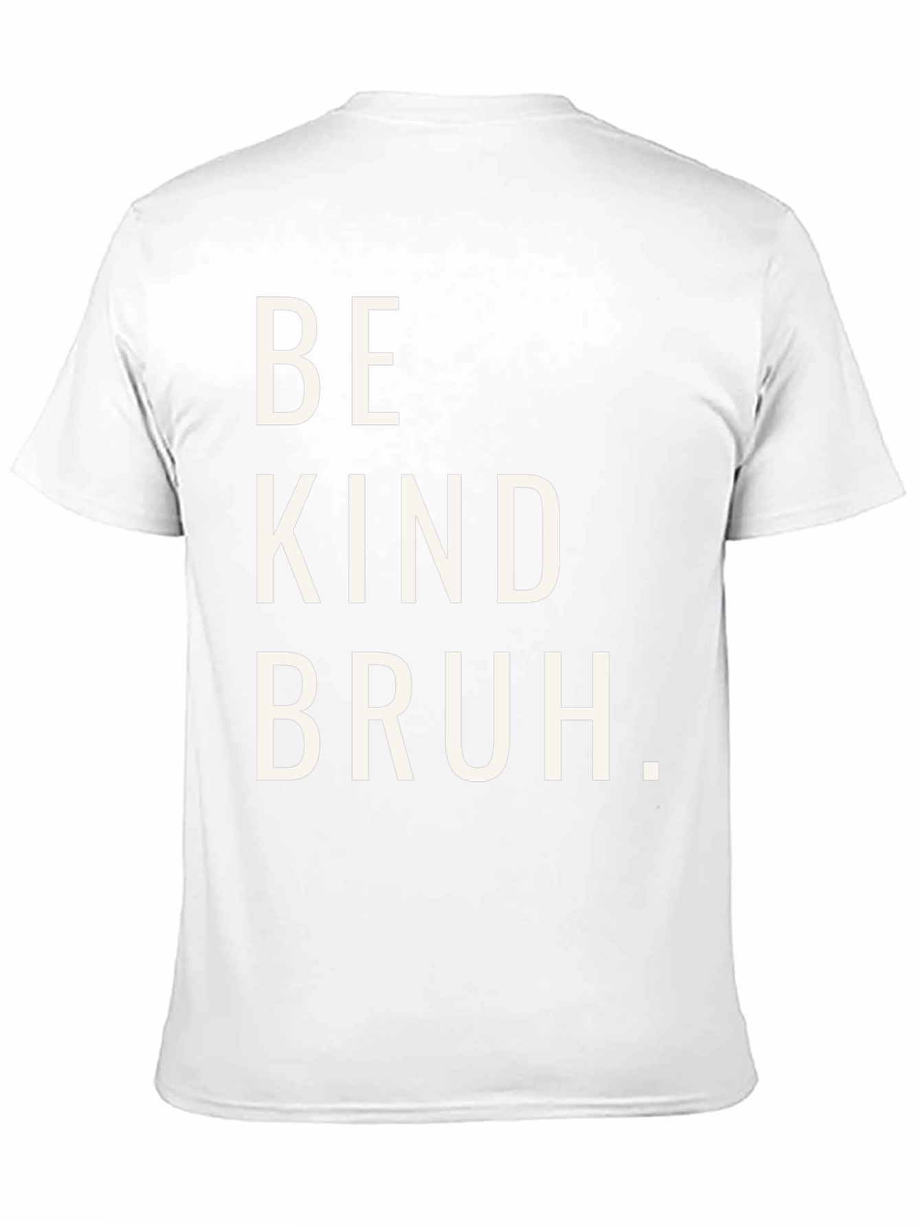Be Kind Bruh Graphic Tee - Casual Comfort