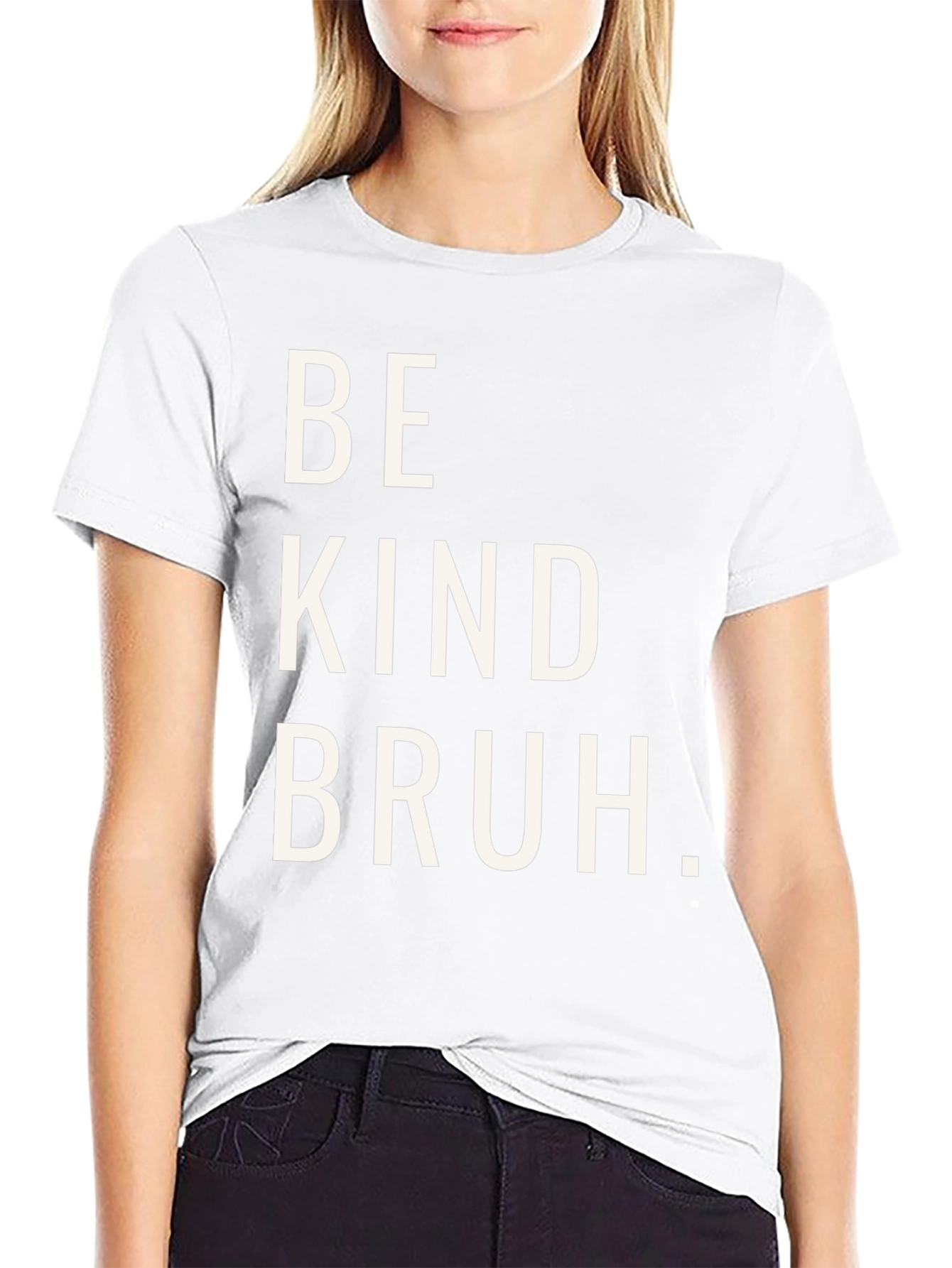 Be Kind Bruh Graphic Tee - Casual Comfort