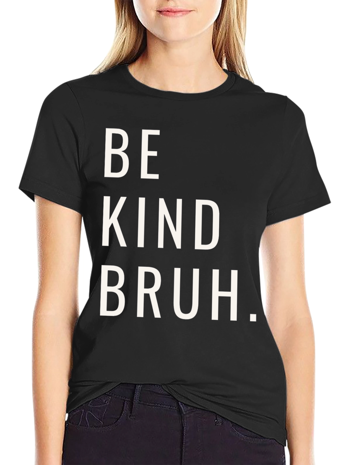 Be Kind Bruh Graphic Tee - Casual Comfort