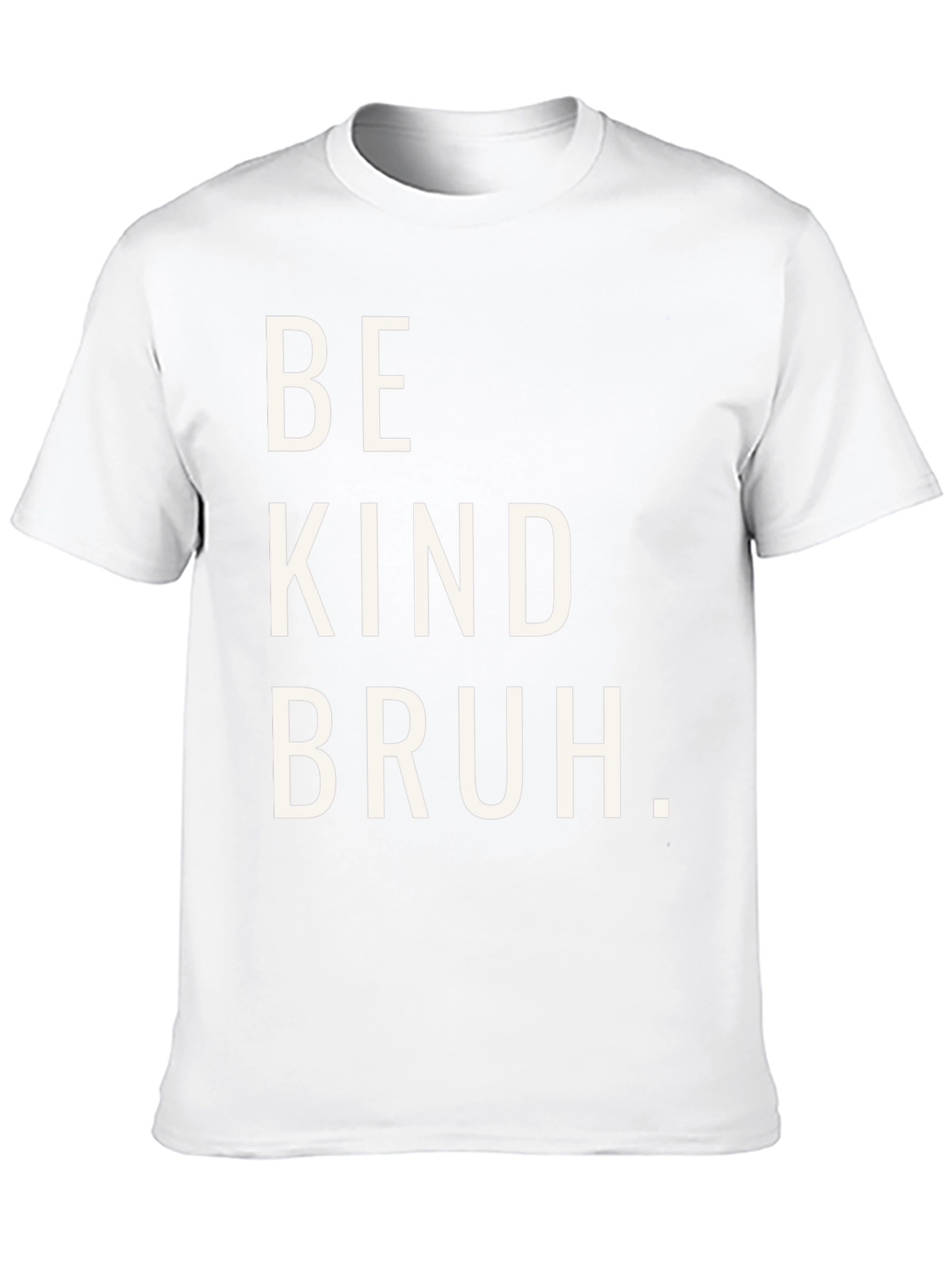 Be Kind Bruh Graphic Tee - Casual Comfort