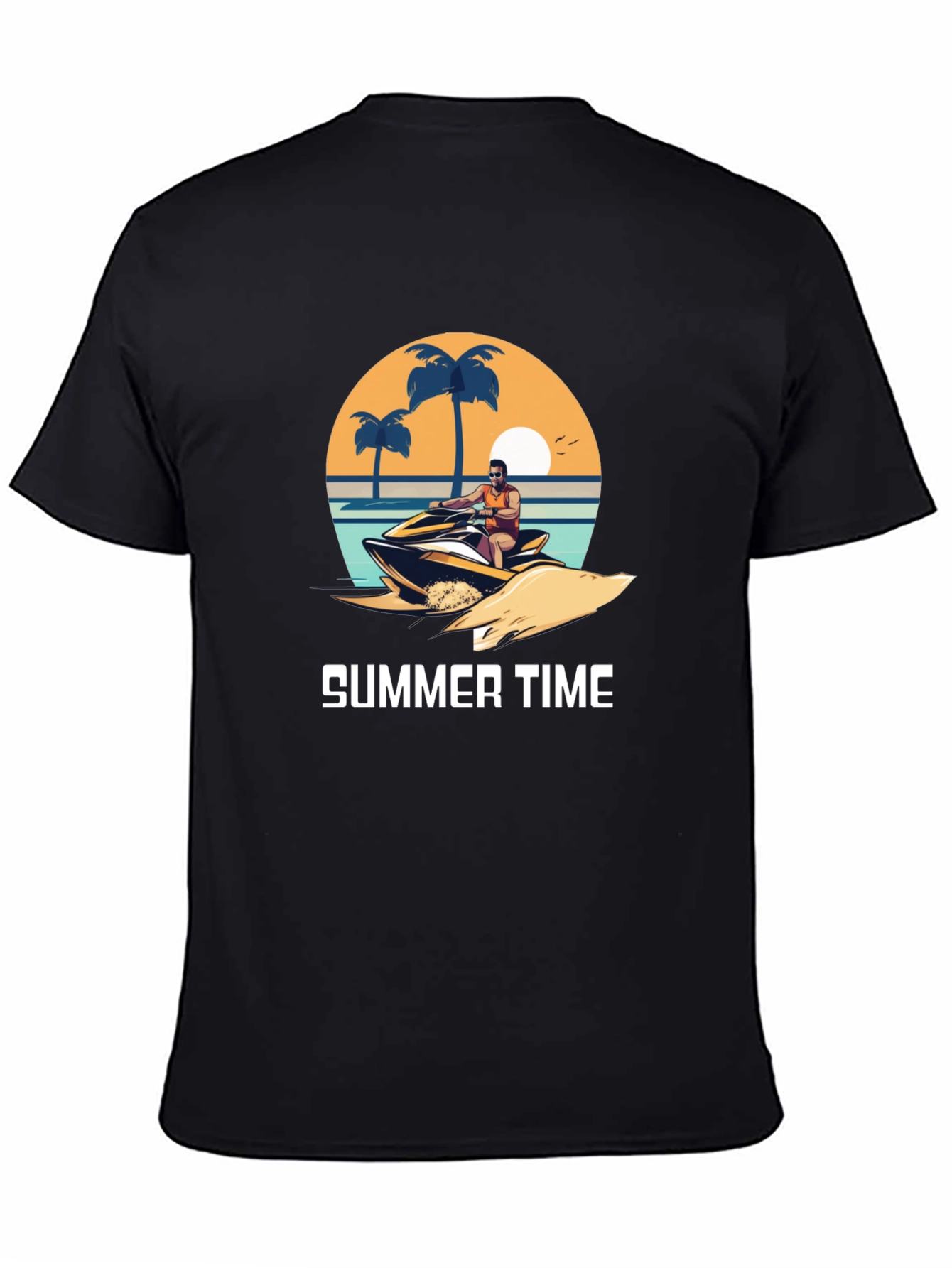 Summer Time Graphic T-Shirt - Beach Vibes