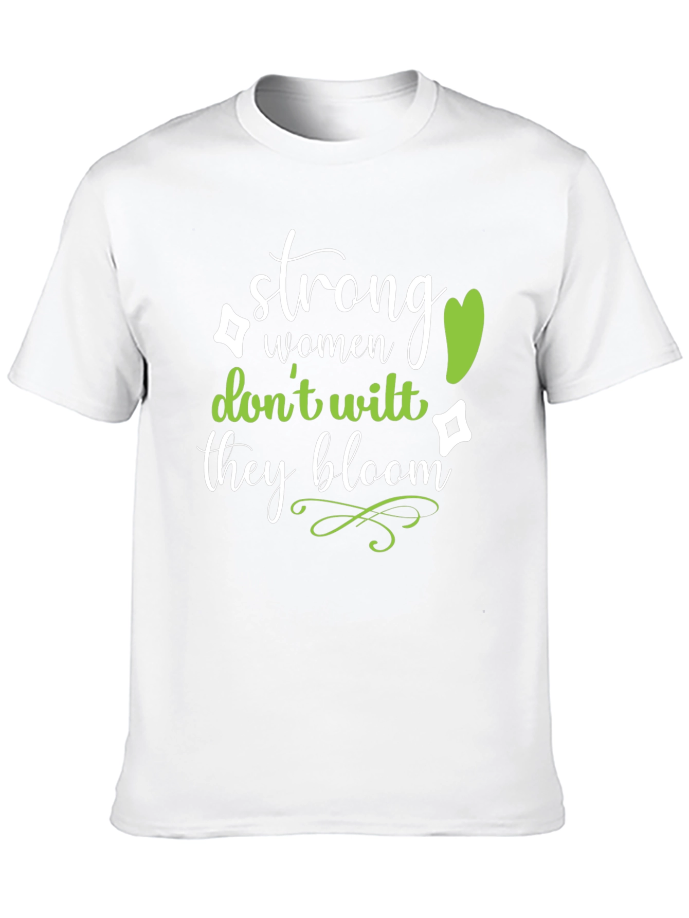 Strong Women Bloom T-Shirt - Inspirational Graphic Tee