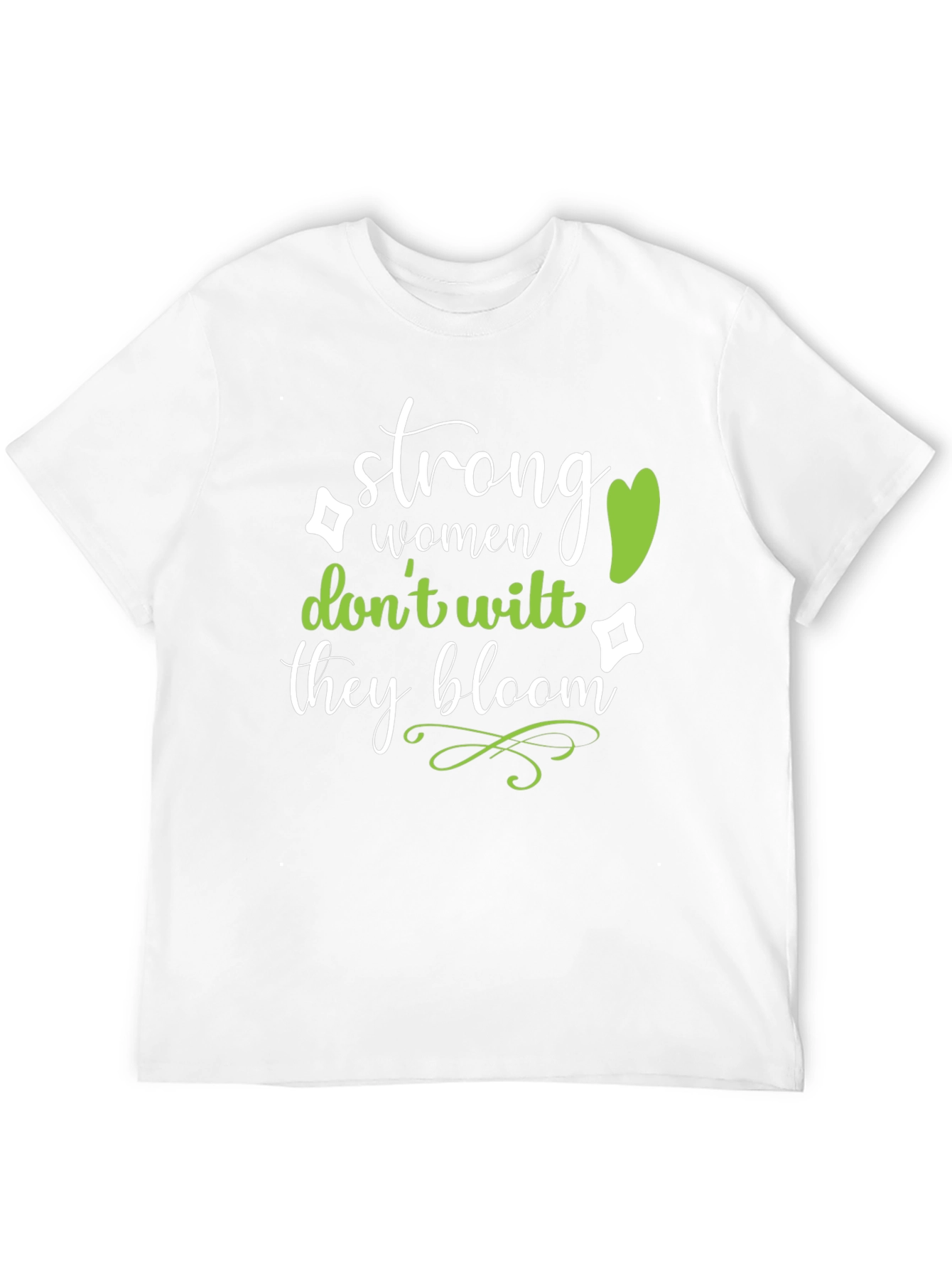 Strong Women Bloom T-Shirt - Inspirational Graphic Tee