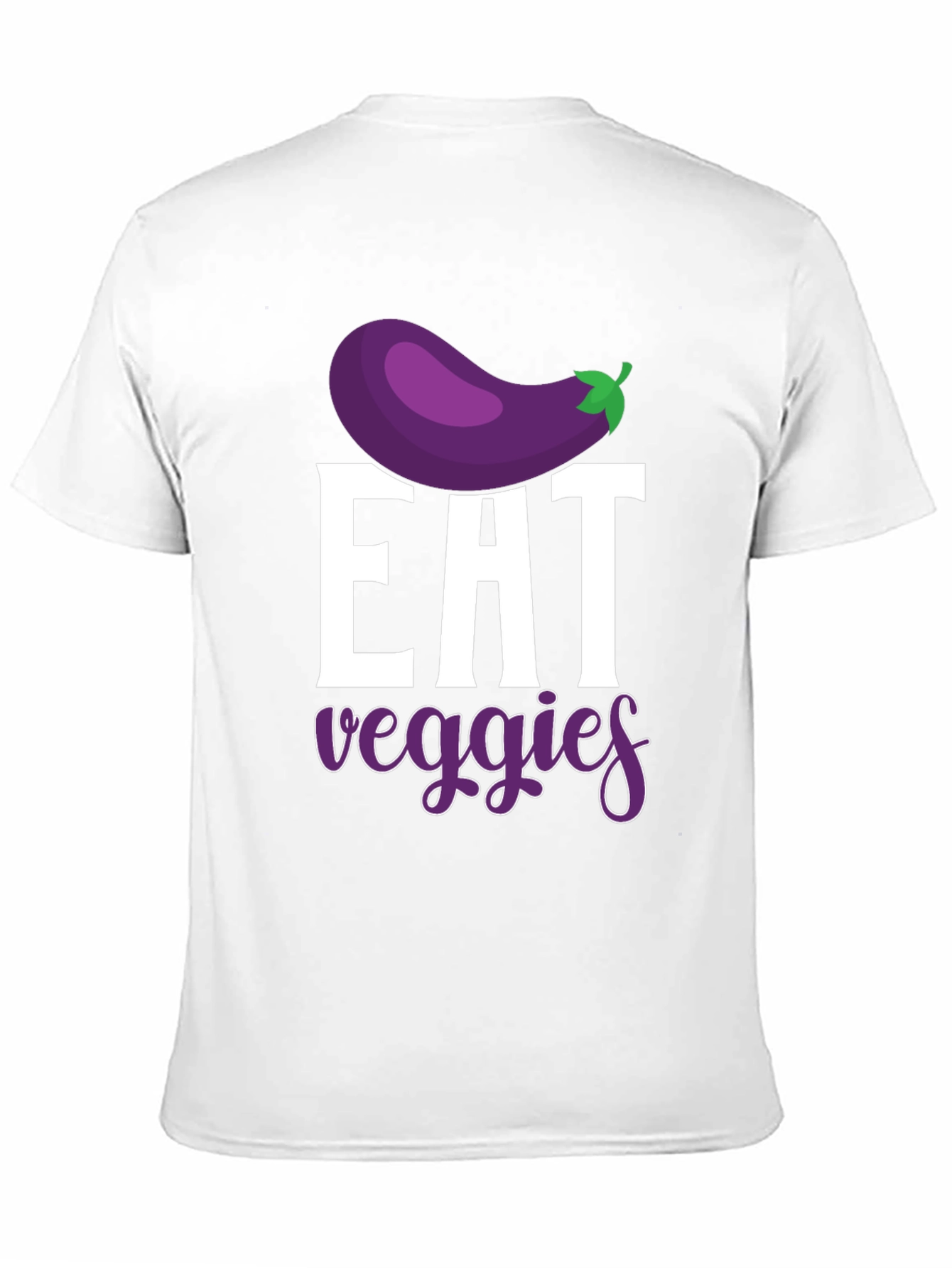 Eat Veggies Graphic T-Shirt - Vegan Lifestyle