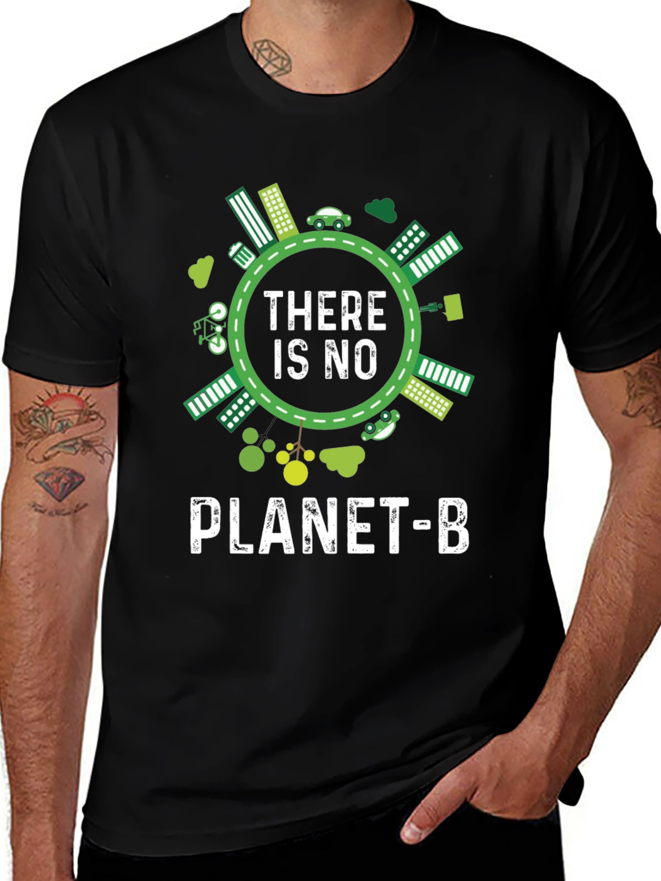 Eco-Friendly No Planet B Graphic T-Shirt