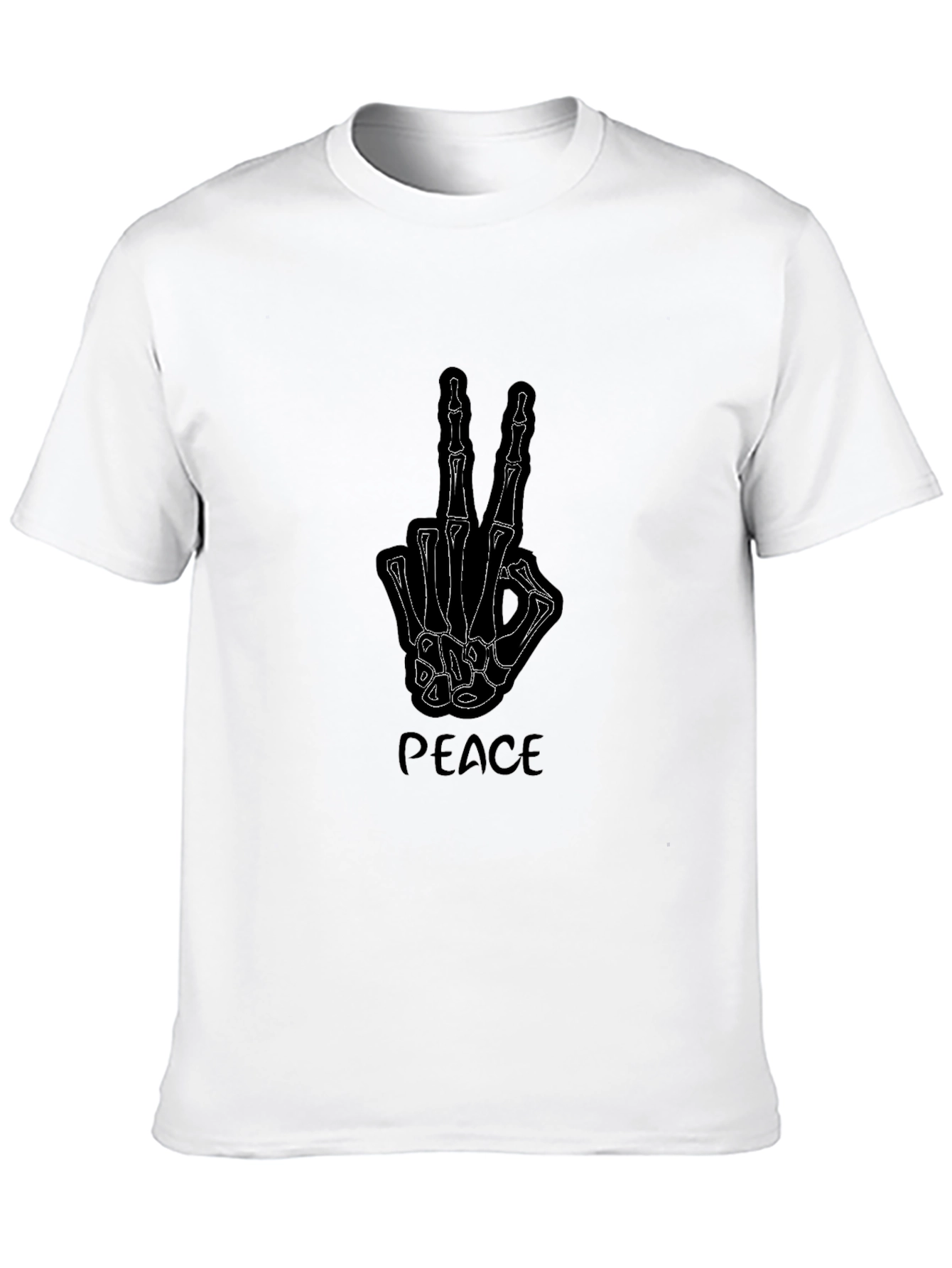 Peace Skeleton Hand T-Shirt