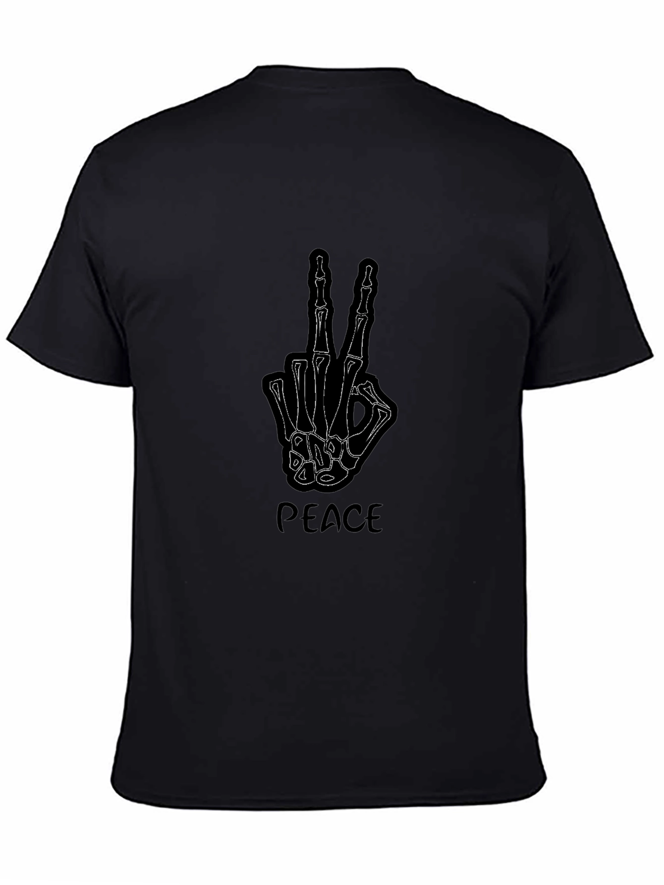 Peace Skeleton Hand T-Shirt