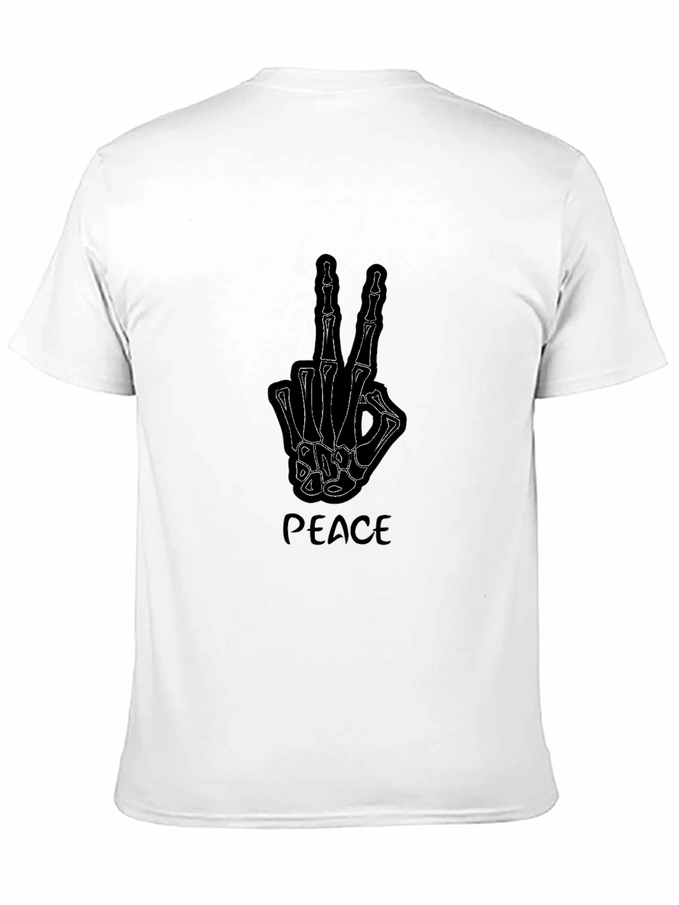 Peace Skeleton Hand T-Shirt