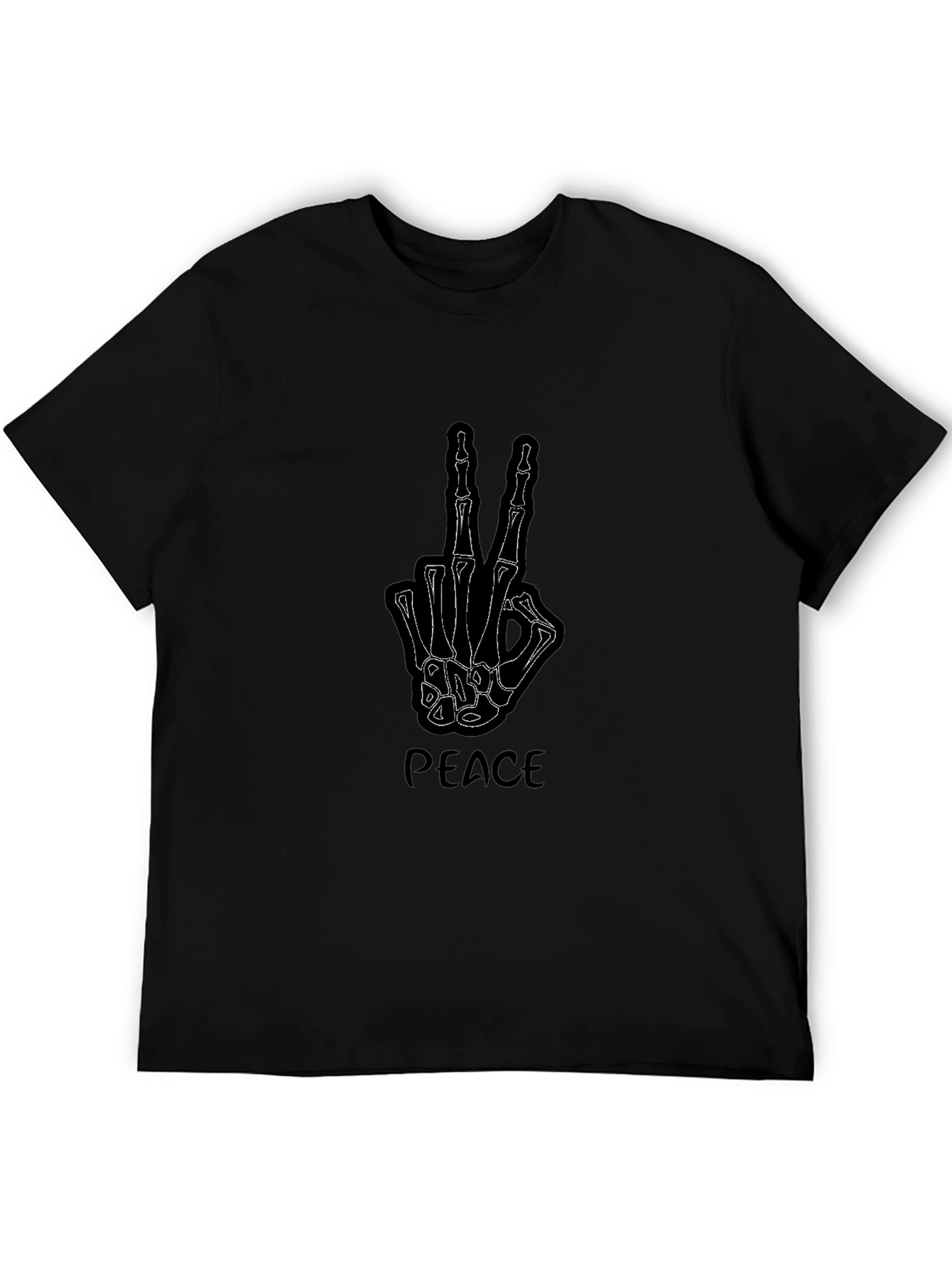 Peace Skeleton Hand T-Shirt