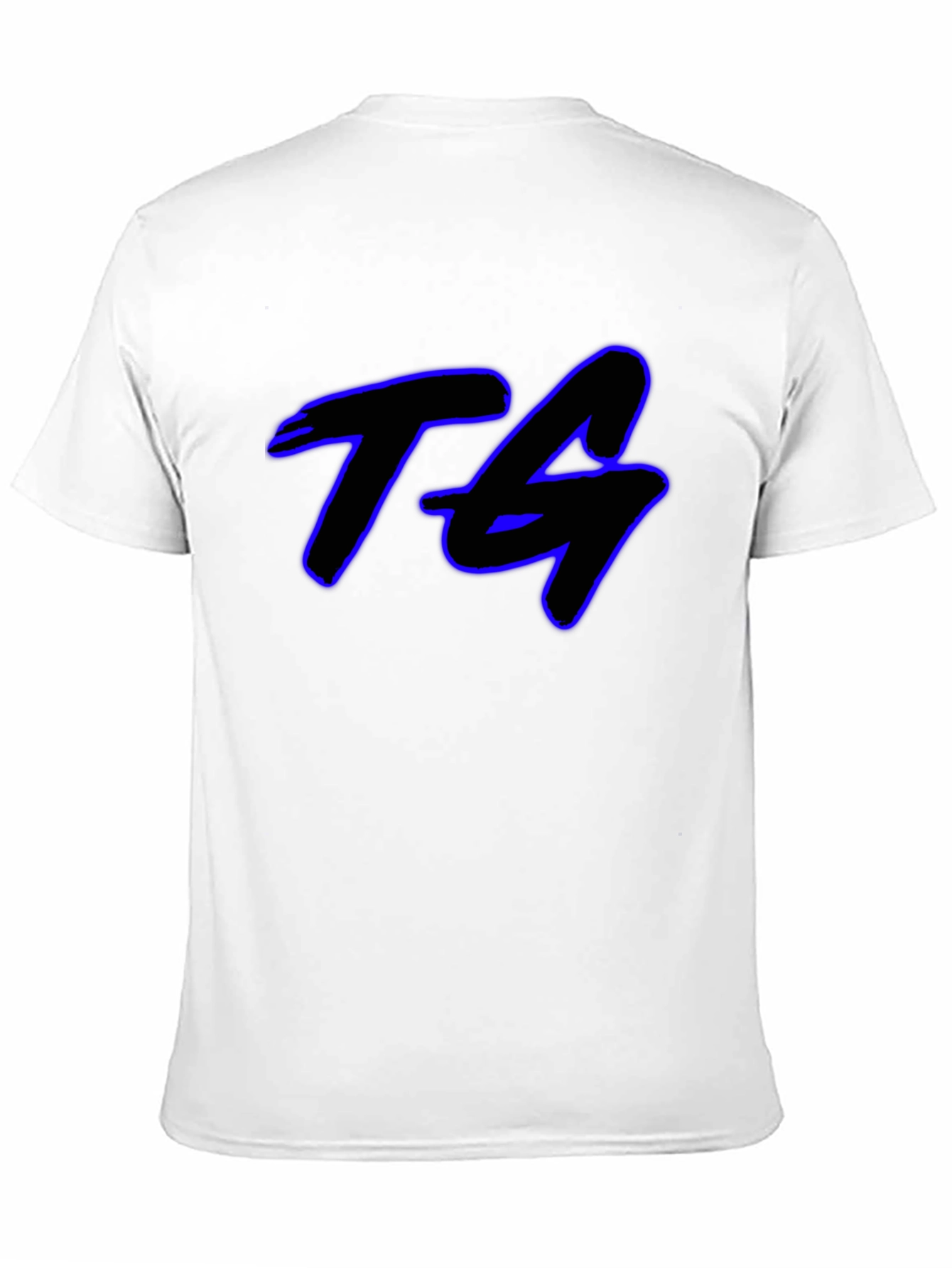 TG Graphic Print Black Cotton T-Shirt