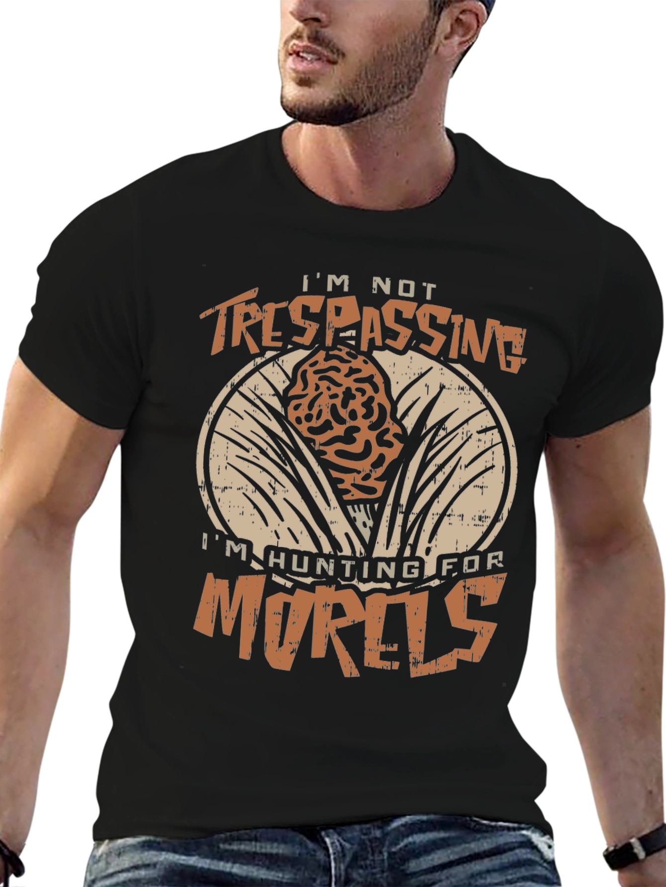 Morel Hunting T-Shirt - Funny Mushroom Hunter Tee
