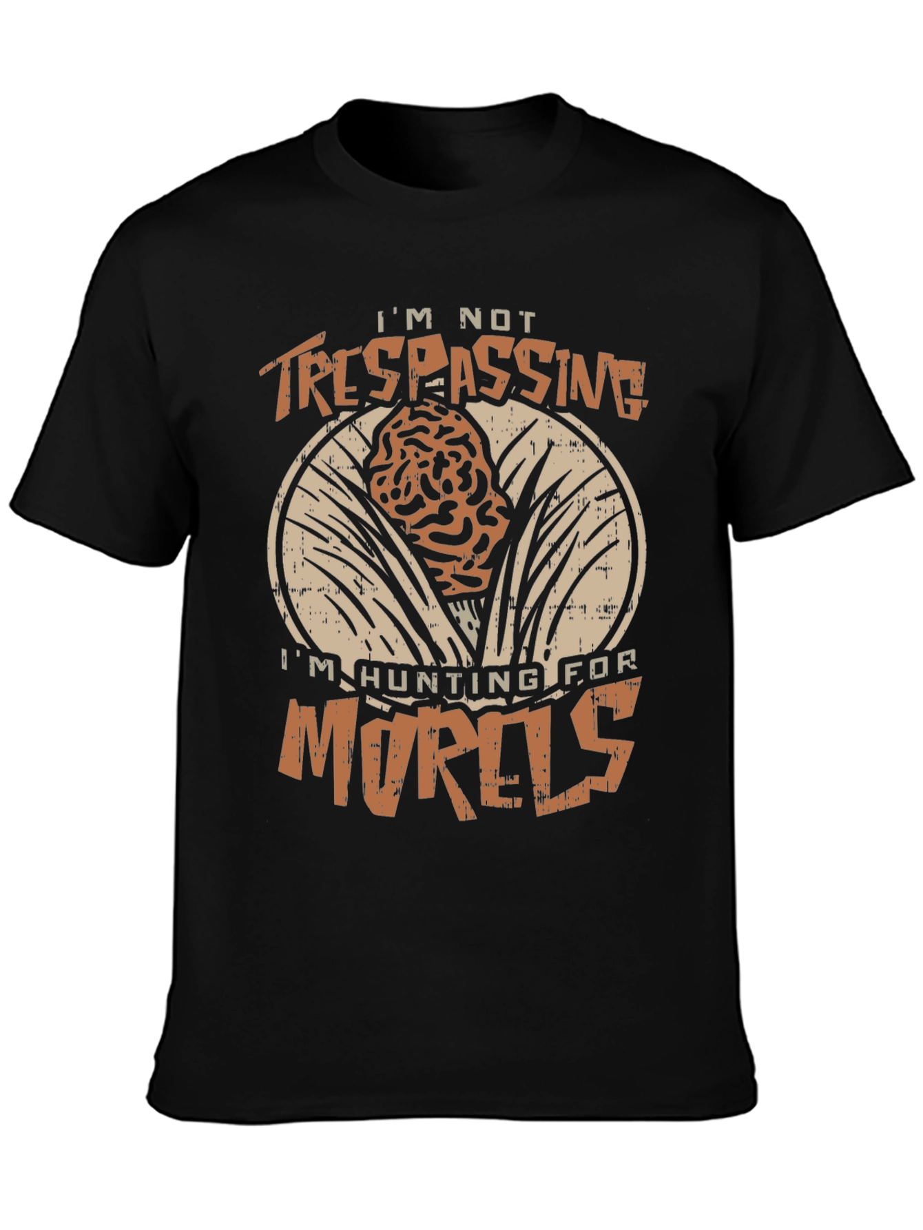 Morel Hunting T-Shirt - Funny Mushroom Hunter Tee
