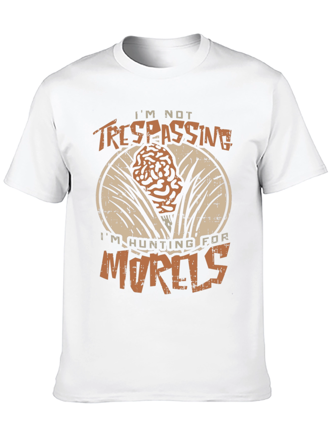 Morel Hunting T-Shirt - Funny Mushroom Hunter Tee